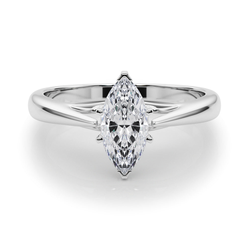 Katerina Marquise Diamond Solitaire Engagement Ring-VIRABYANI