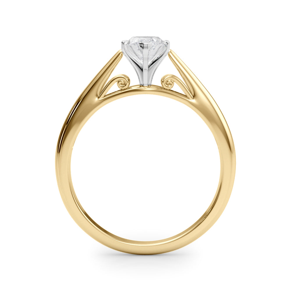 Katerina Marquise Diamond Solitaire Engagement Ring-VIRABYANI