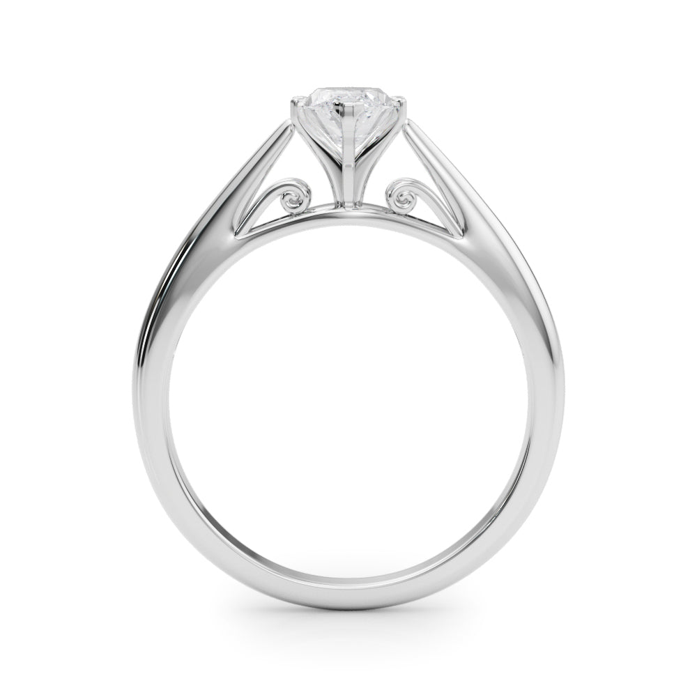 Katerina Marquise Diamond Solitaire Engagement Ring