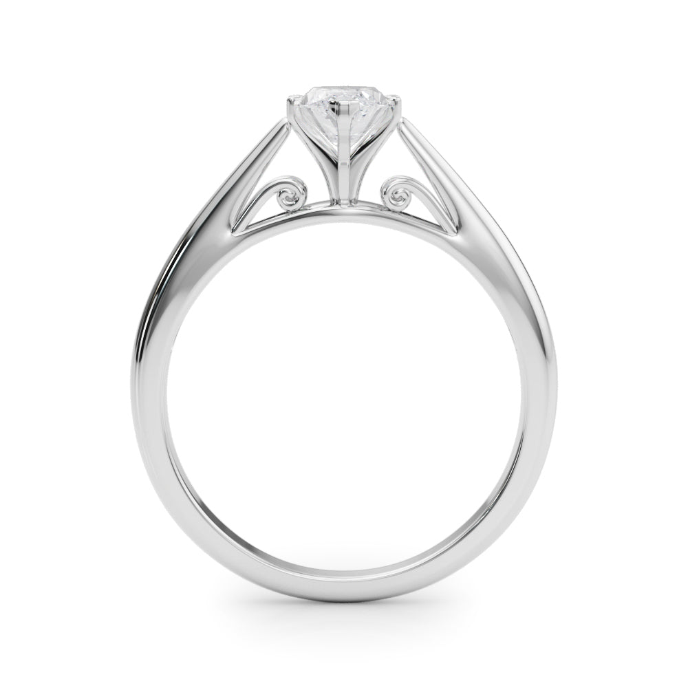 Katerina Marquise Diamond Solitaire Engagement Ring-VIRABYANI