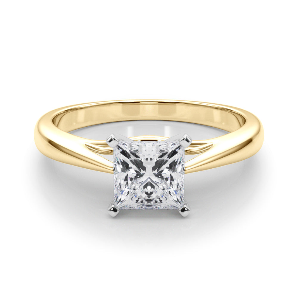 Katerina Princess Diamond Solitaire Engagement Ring