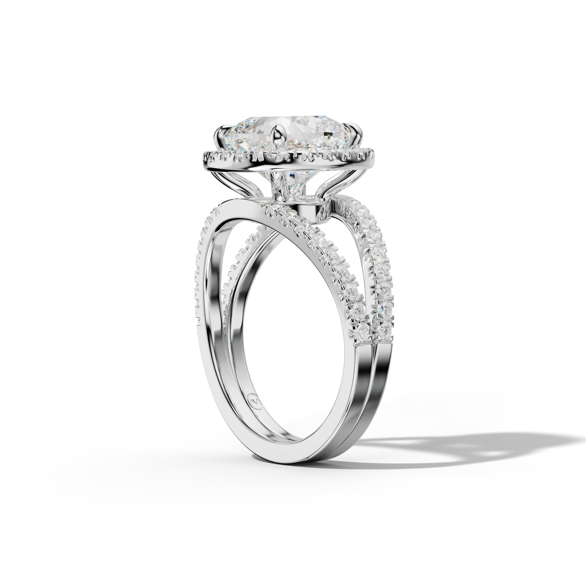 Ariel Cushion Diamond  Engagement Ring