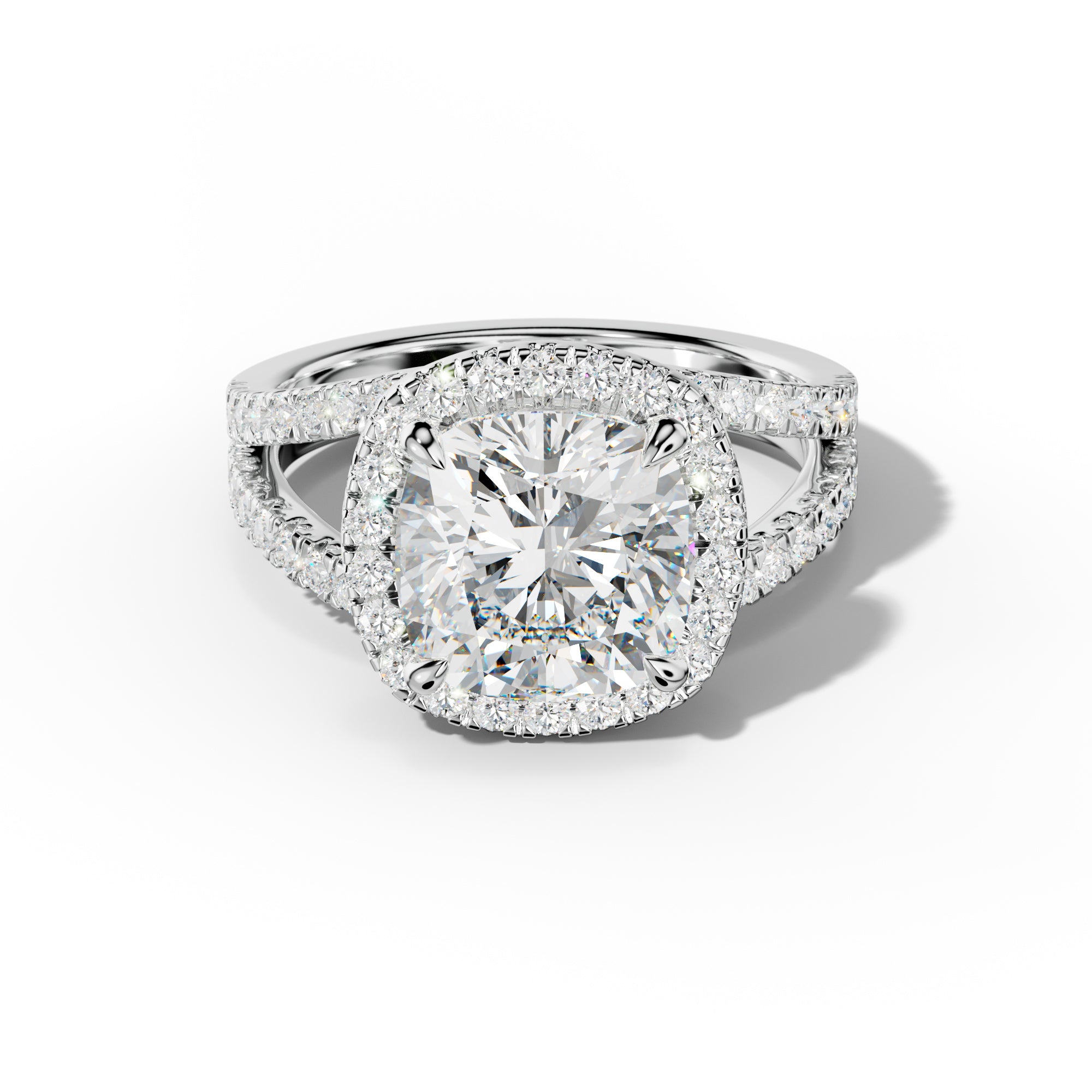 Ariel Cushion Diamond  Engagement Ring