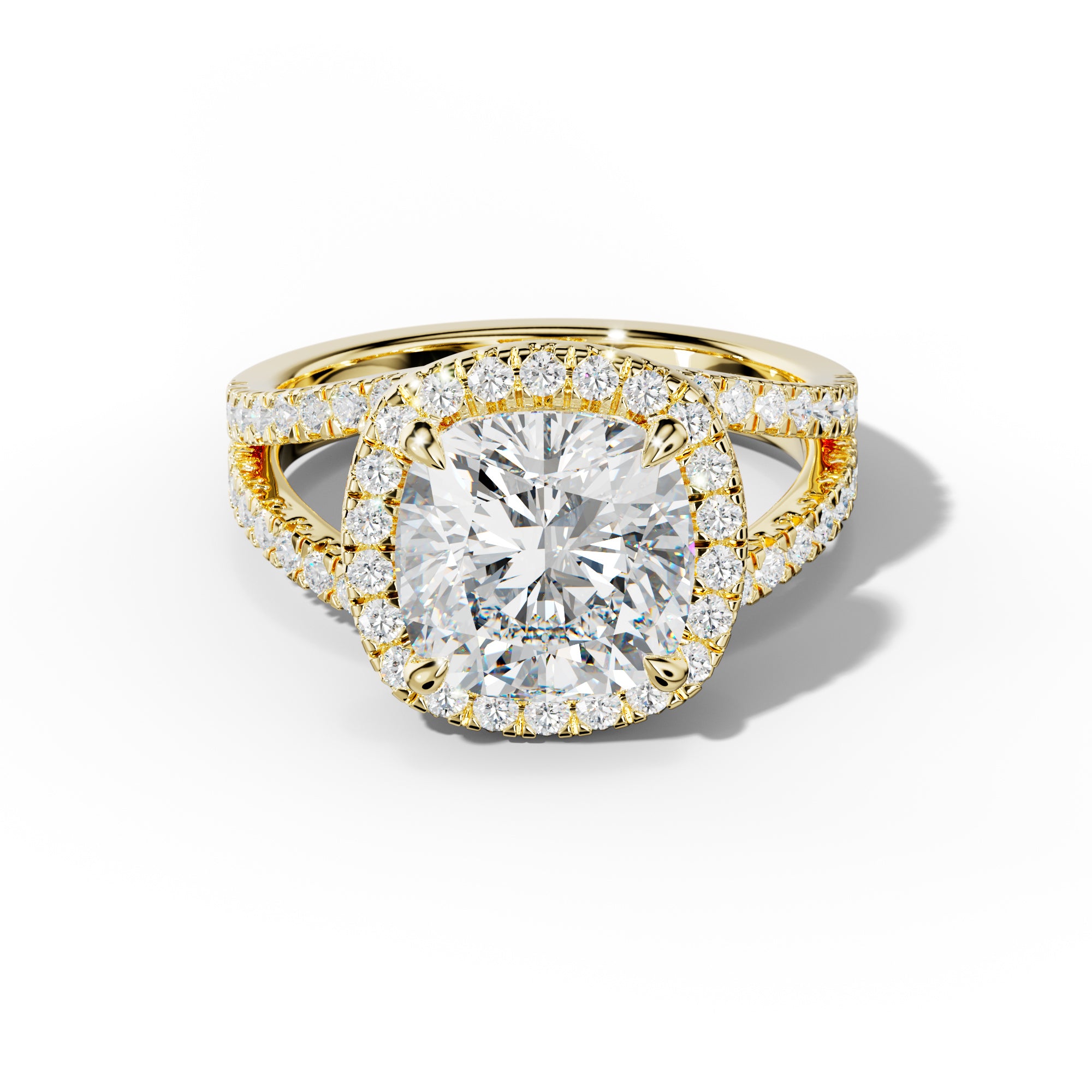 Ariel Cushion Diamond  Engagement Ring