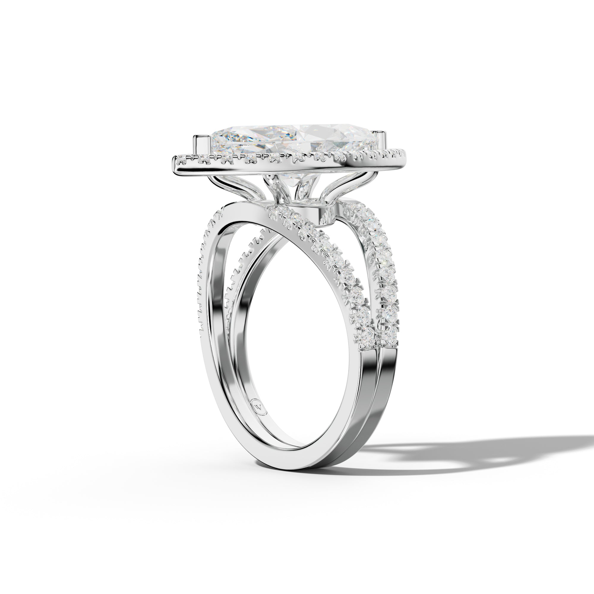 Ariel Marquise Diamond Engagement Ring