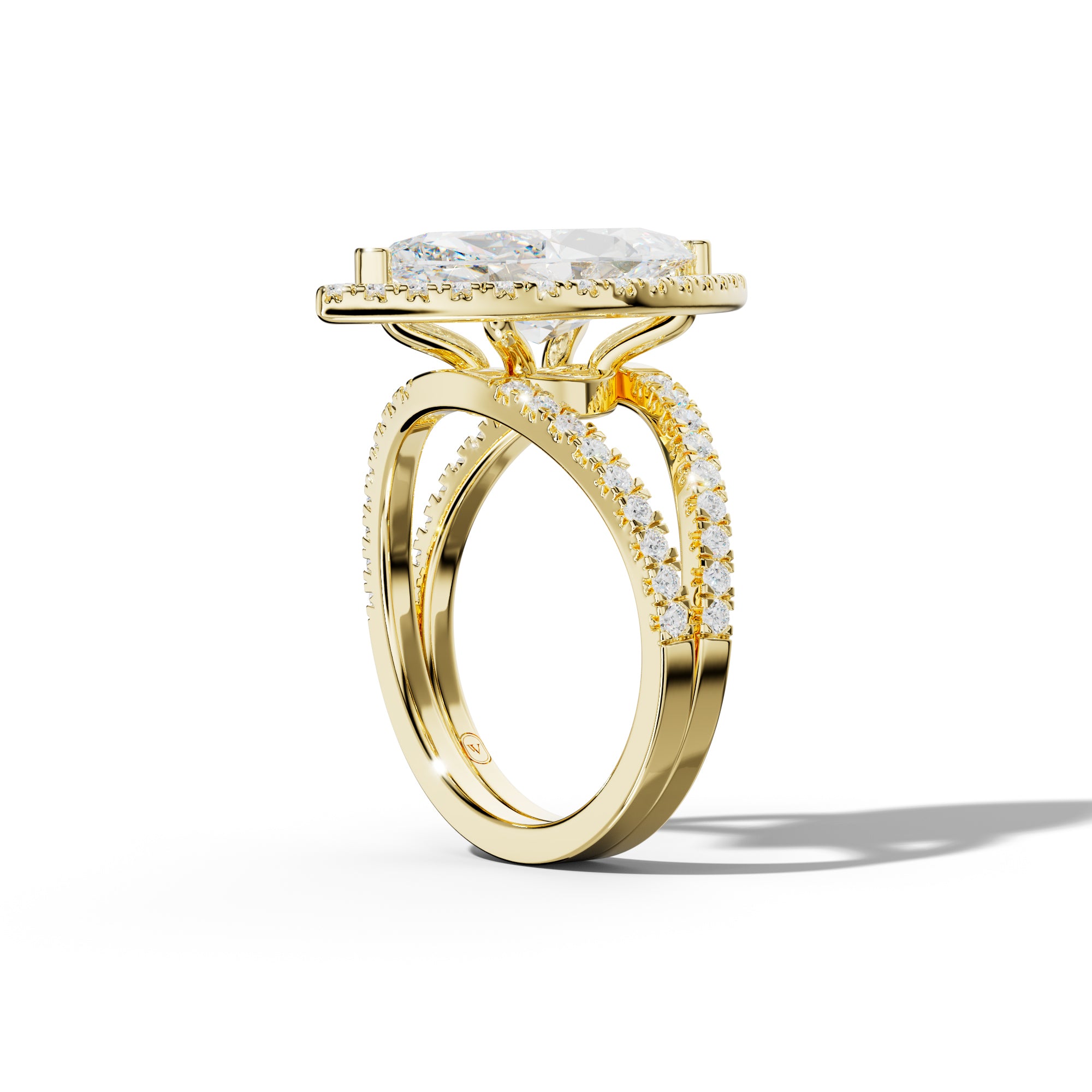 Ariel Marquise Diamond Engagement Ring