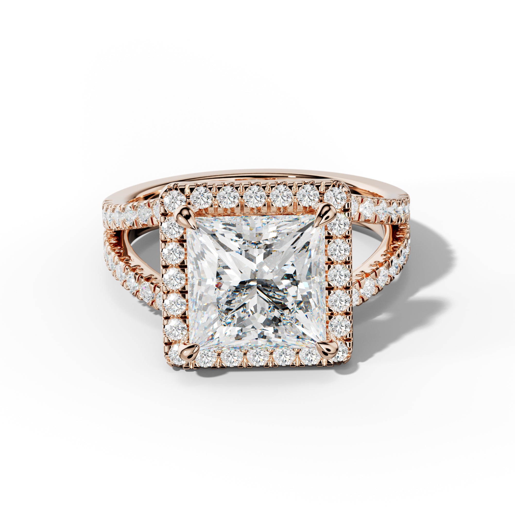 Ariel Princess Cut  Engagement Ring