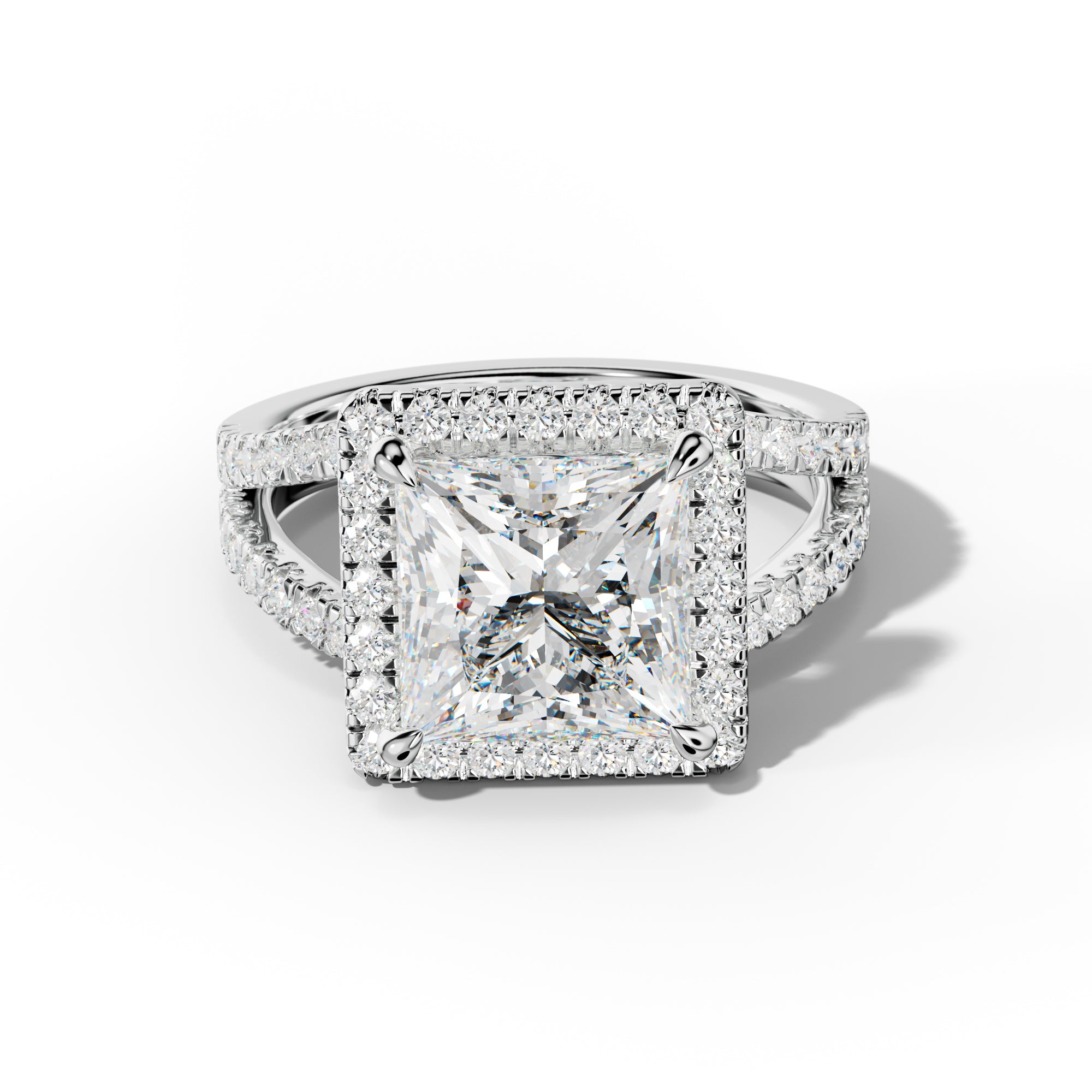 Ariel Princess Cut  Engagement Ring