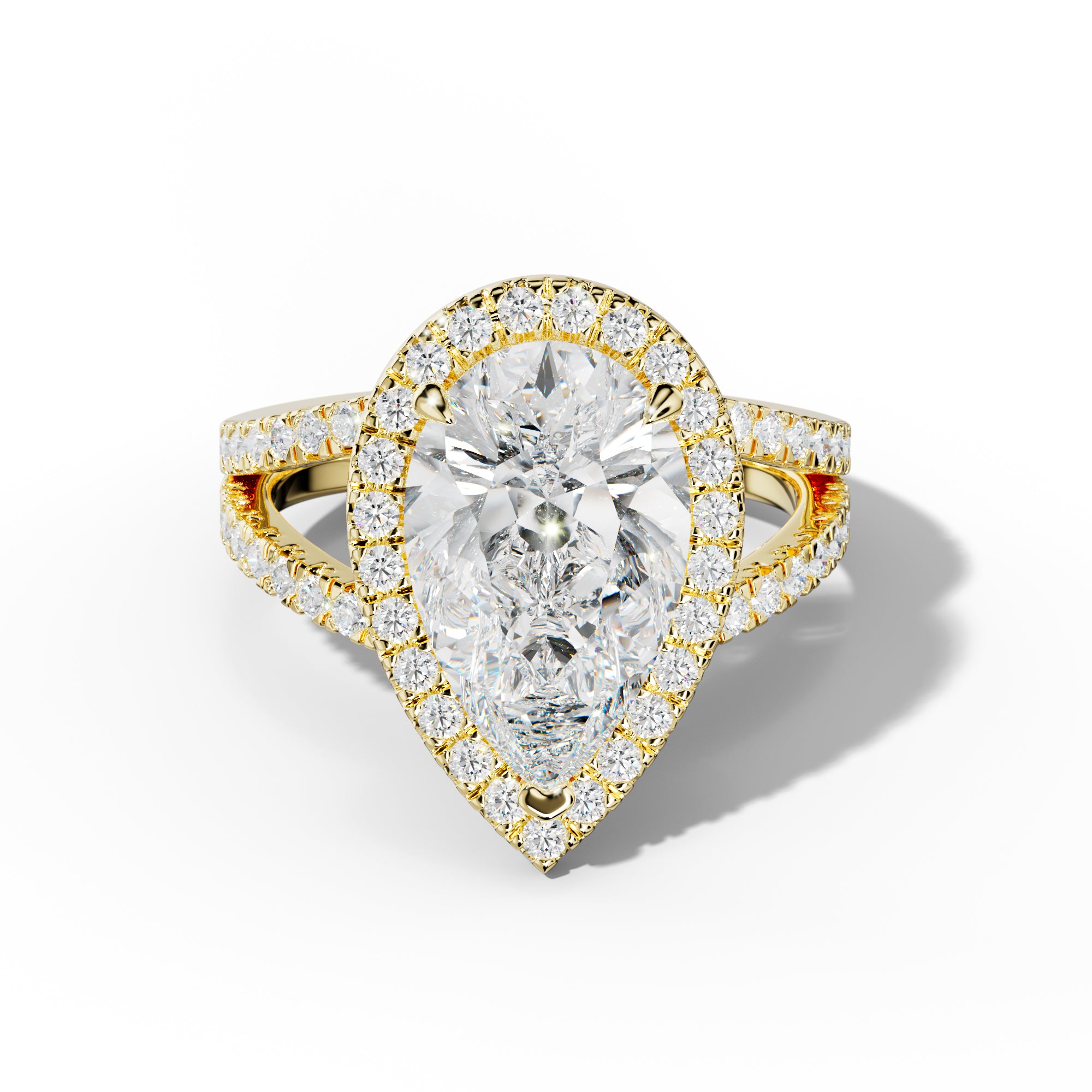 Ariel Pear Shape Engagement Ring