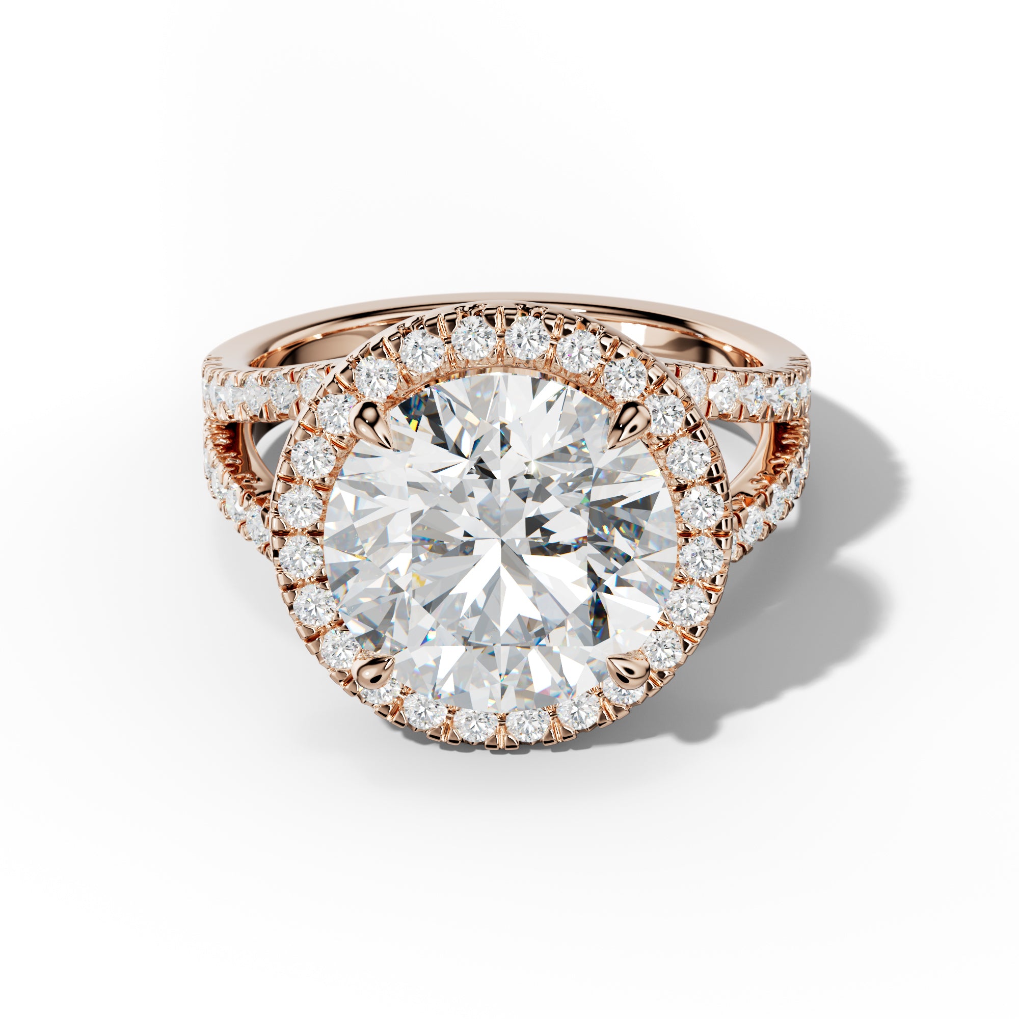 Ariel Round Diamond  Engagement Ring