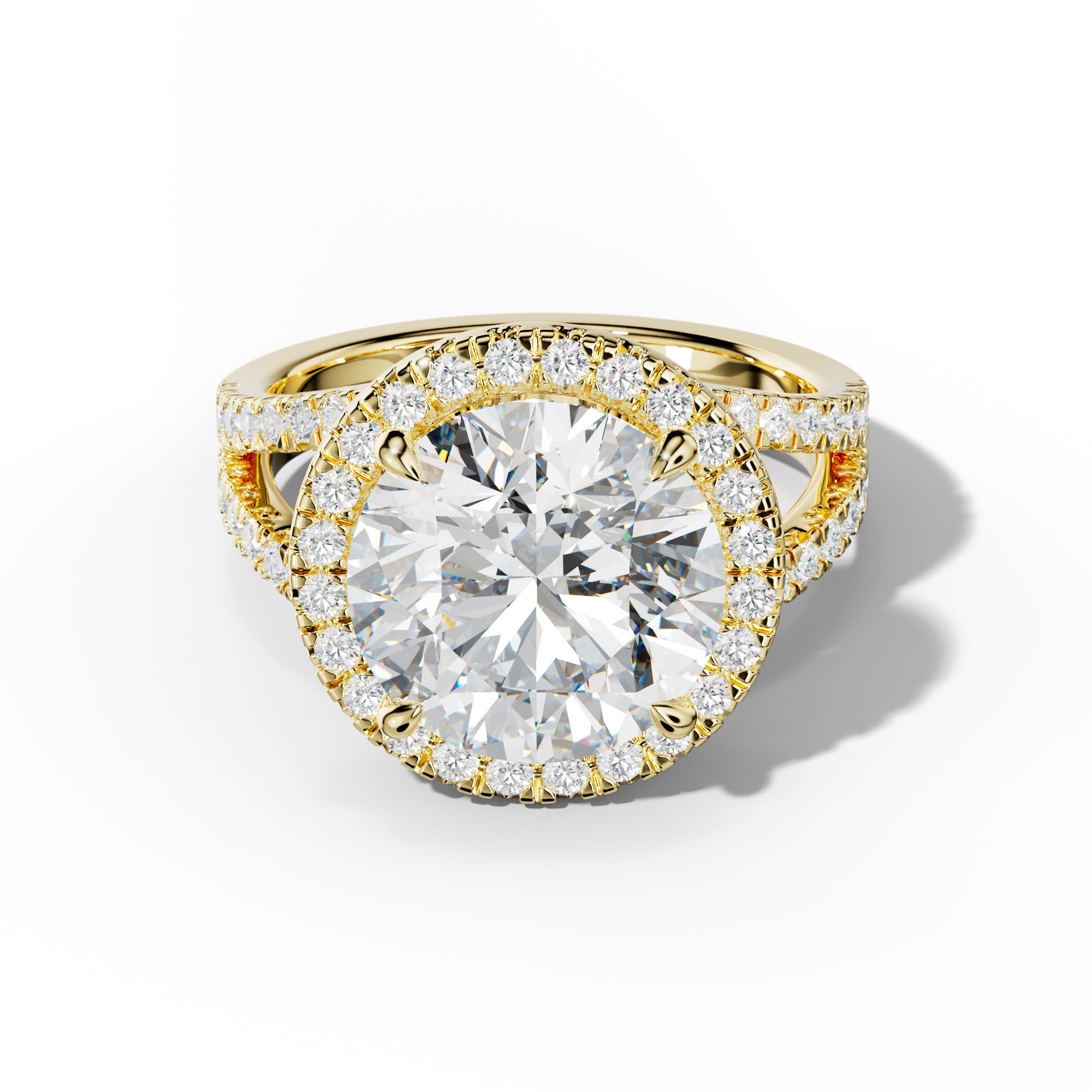 Ariel Round Diamond  Engagement Ring