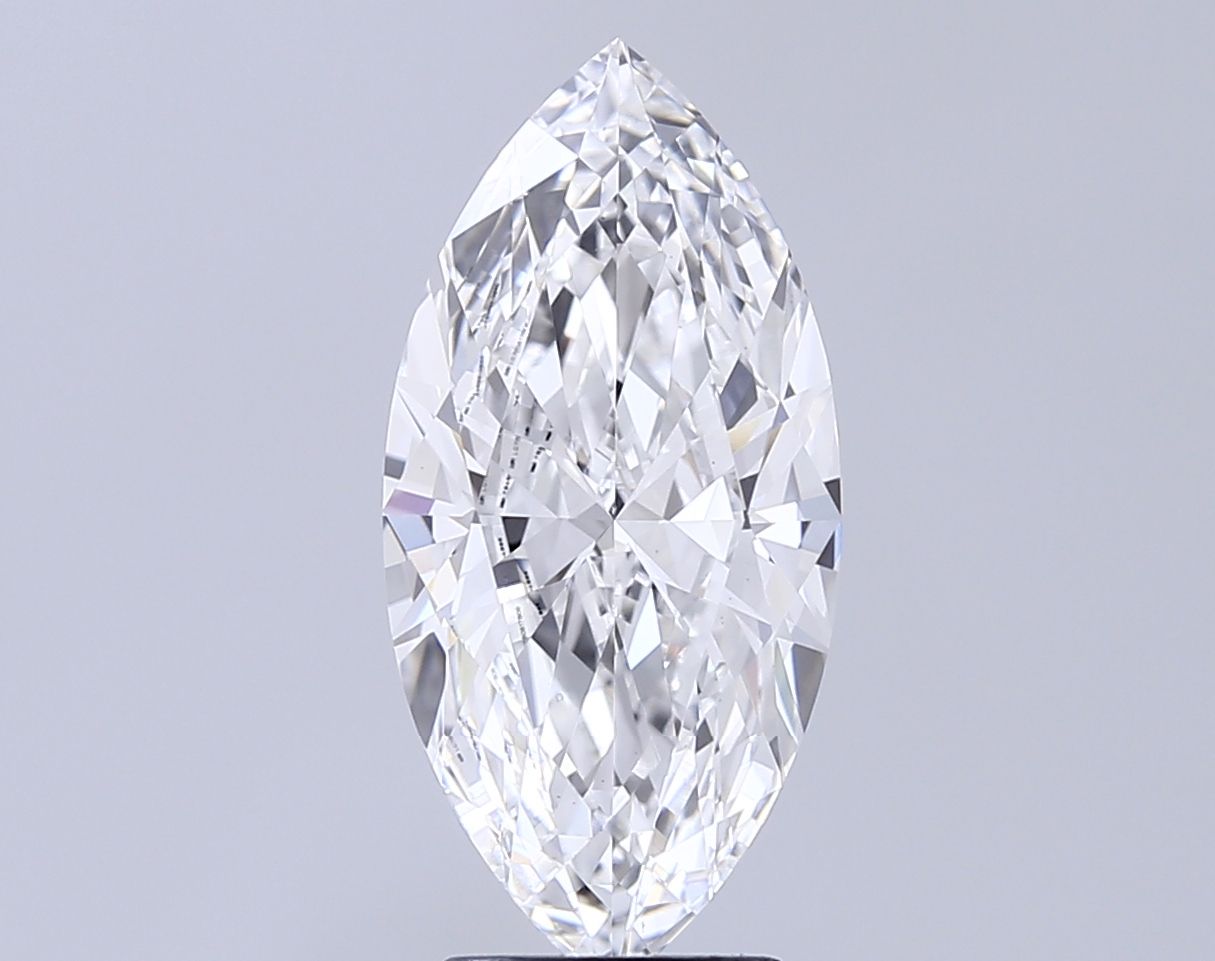 3.99 Carat E-VS1 Marquise Lab Diamond