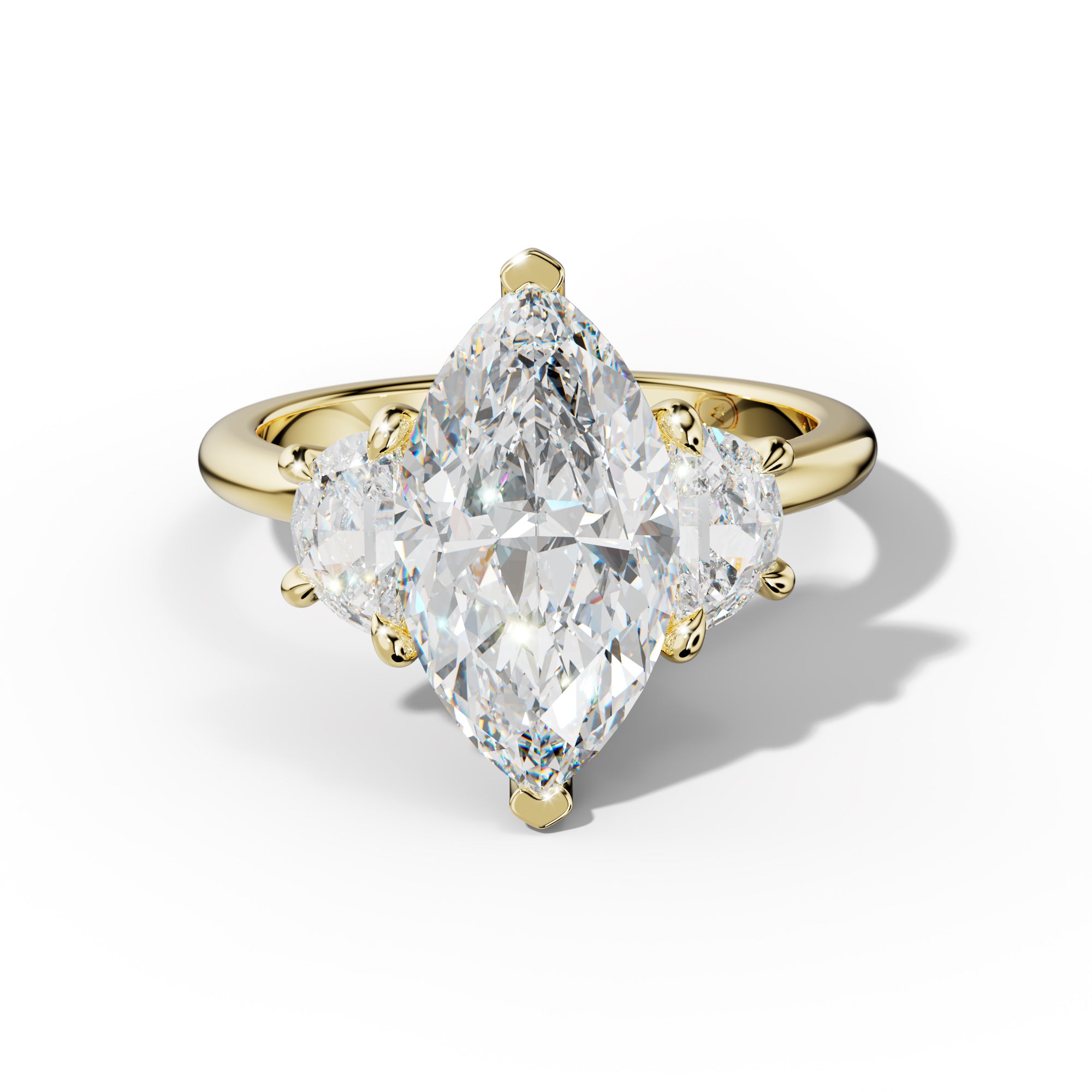 Itzel Marquise Diamond Engagement Ring