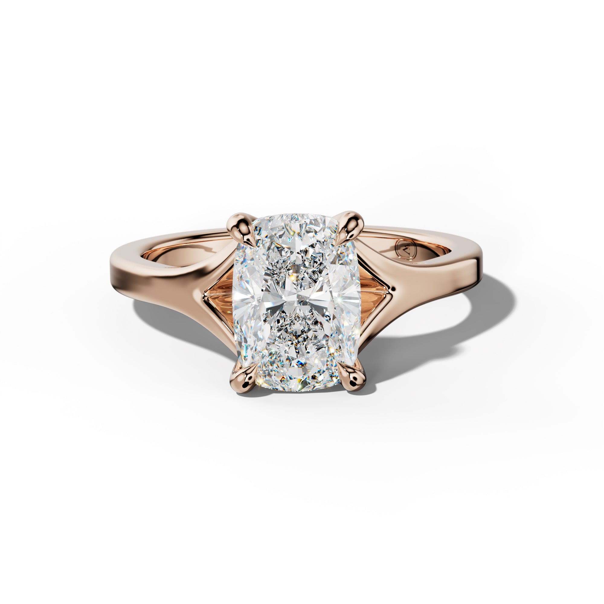 Alicia Elongated Cushion Diamond Engagement Ring