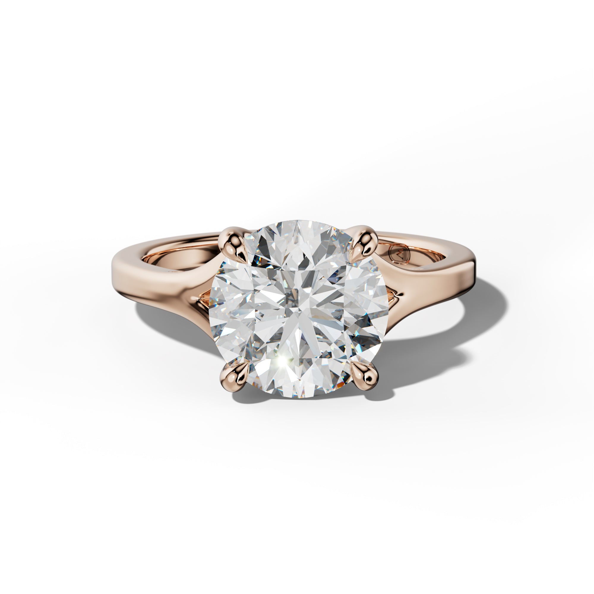 Alicia Round Diamond Engagement Ring