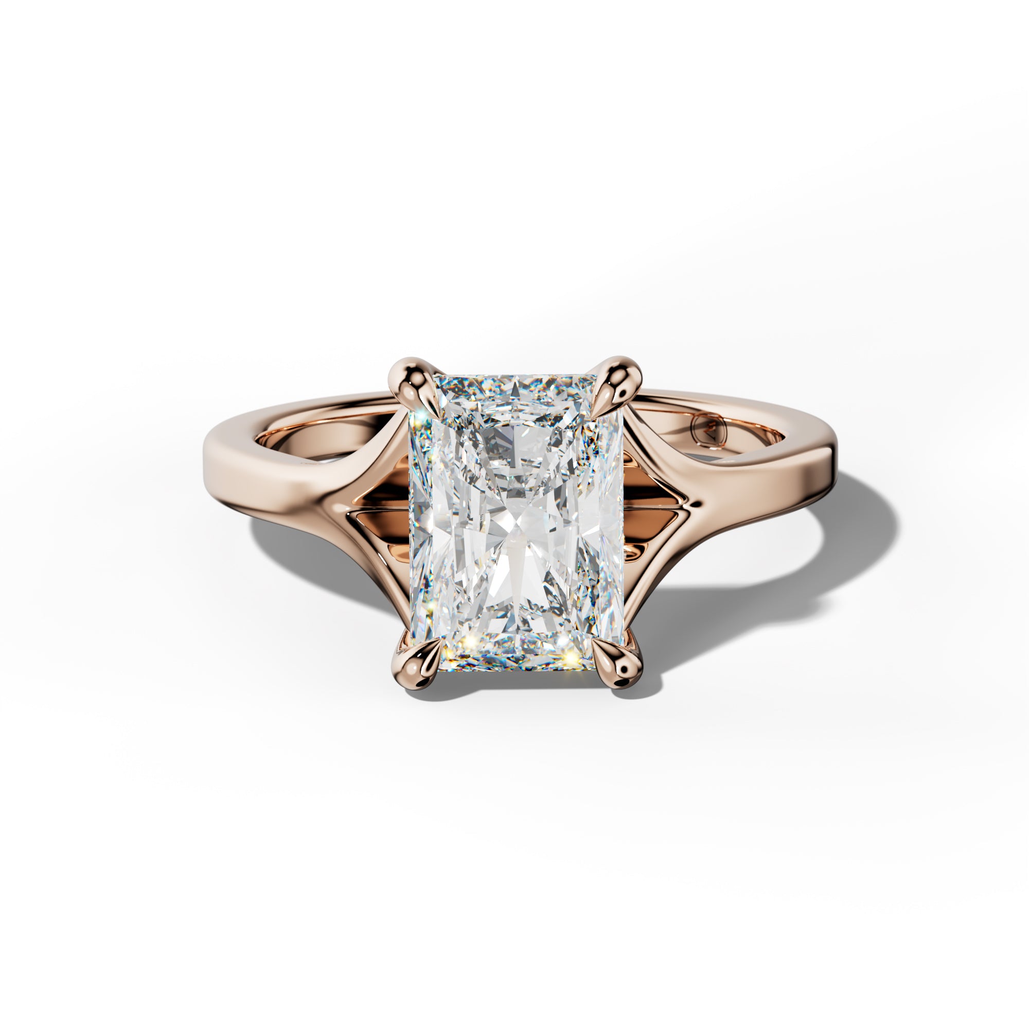 Alicia Radiant Diamond Engagement Ring
