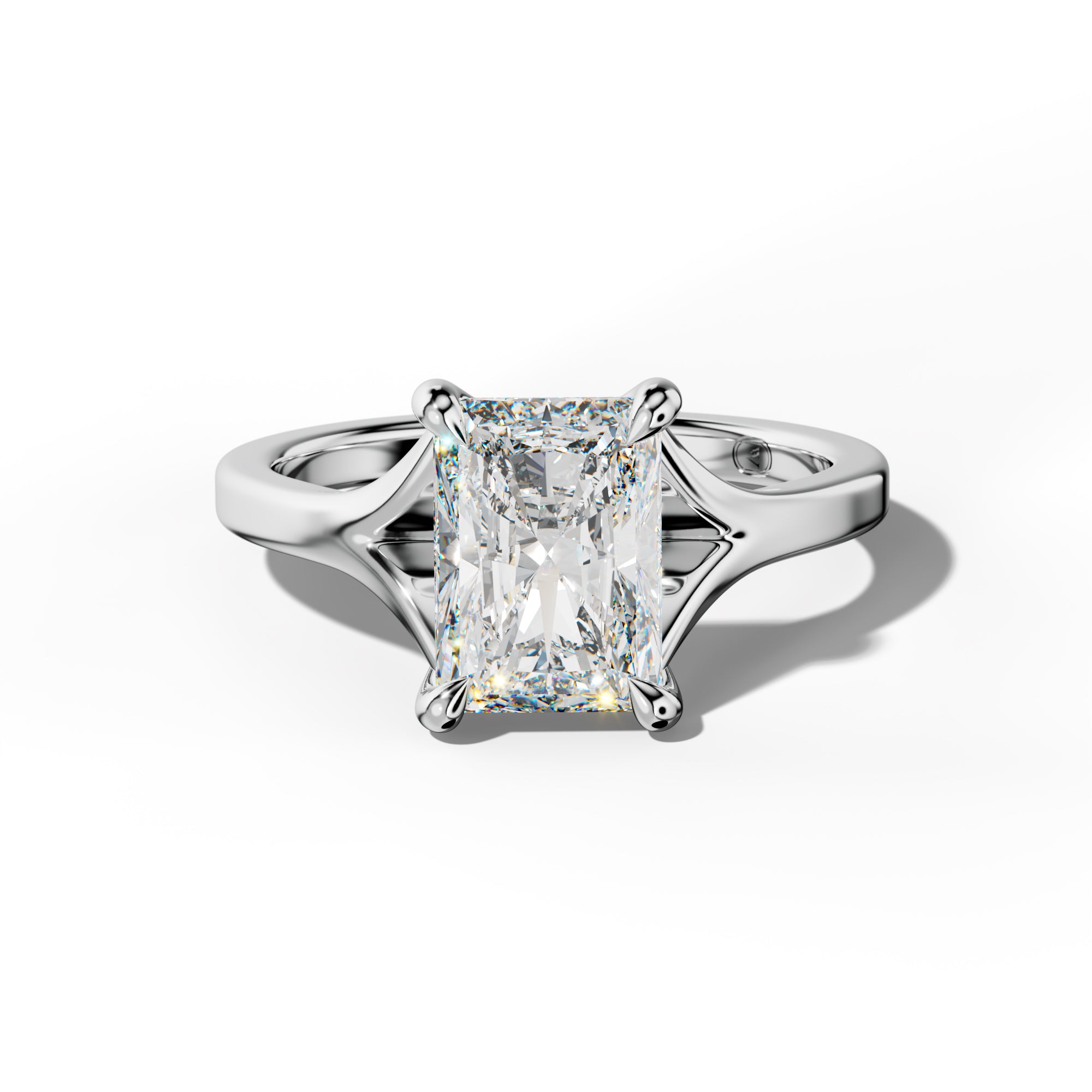 Alicia Radiant Diamond Engagement Ring