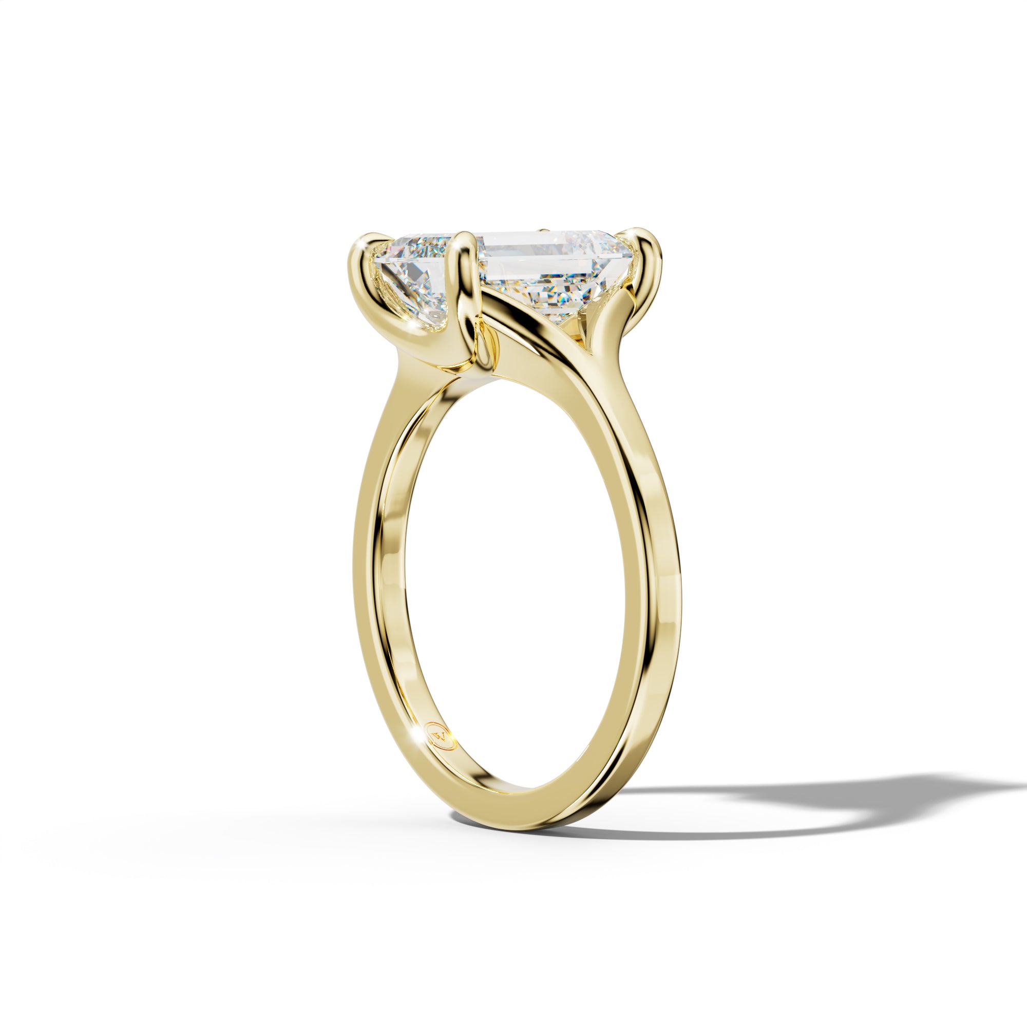Alicia Emerald Cut Engagement Ring