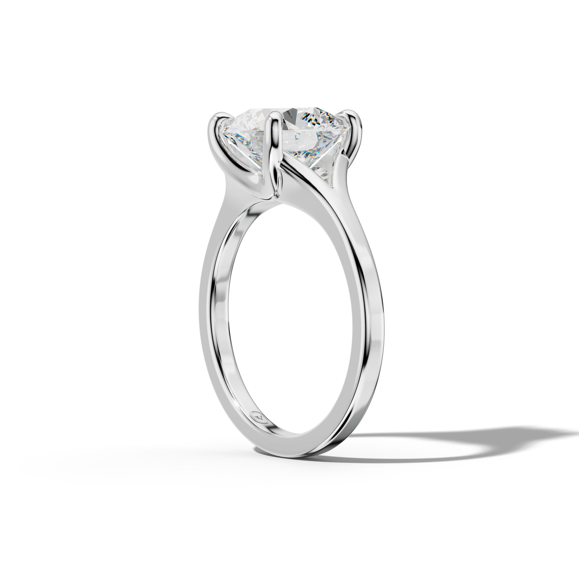 Alicia Round Diamond Engagement Ring