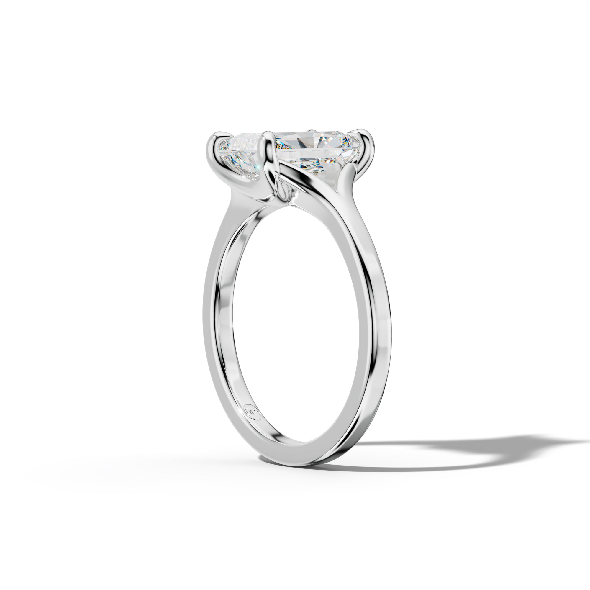 Alicia Radiant Diamond Engagement Ring