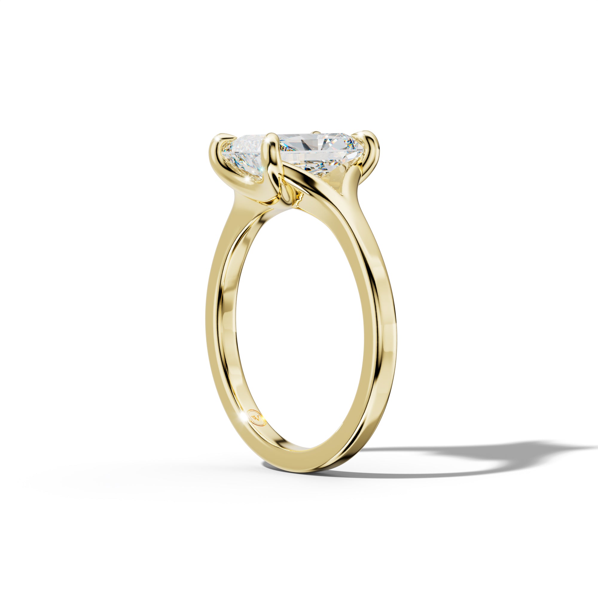 Alicia Radiant Diamond Engagement Ring