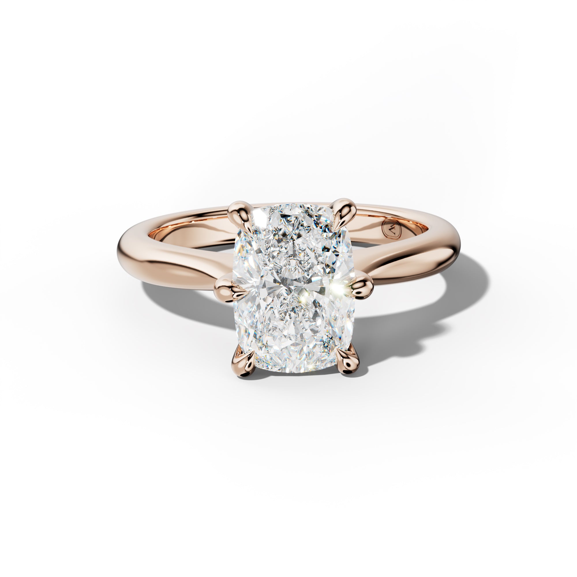 Miranda Elongated Cushion Diamond Engagement Ring