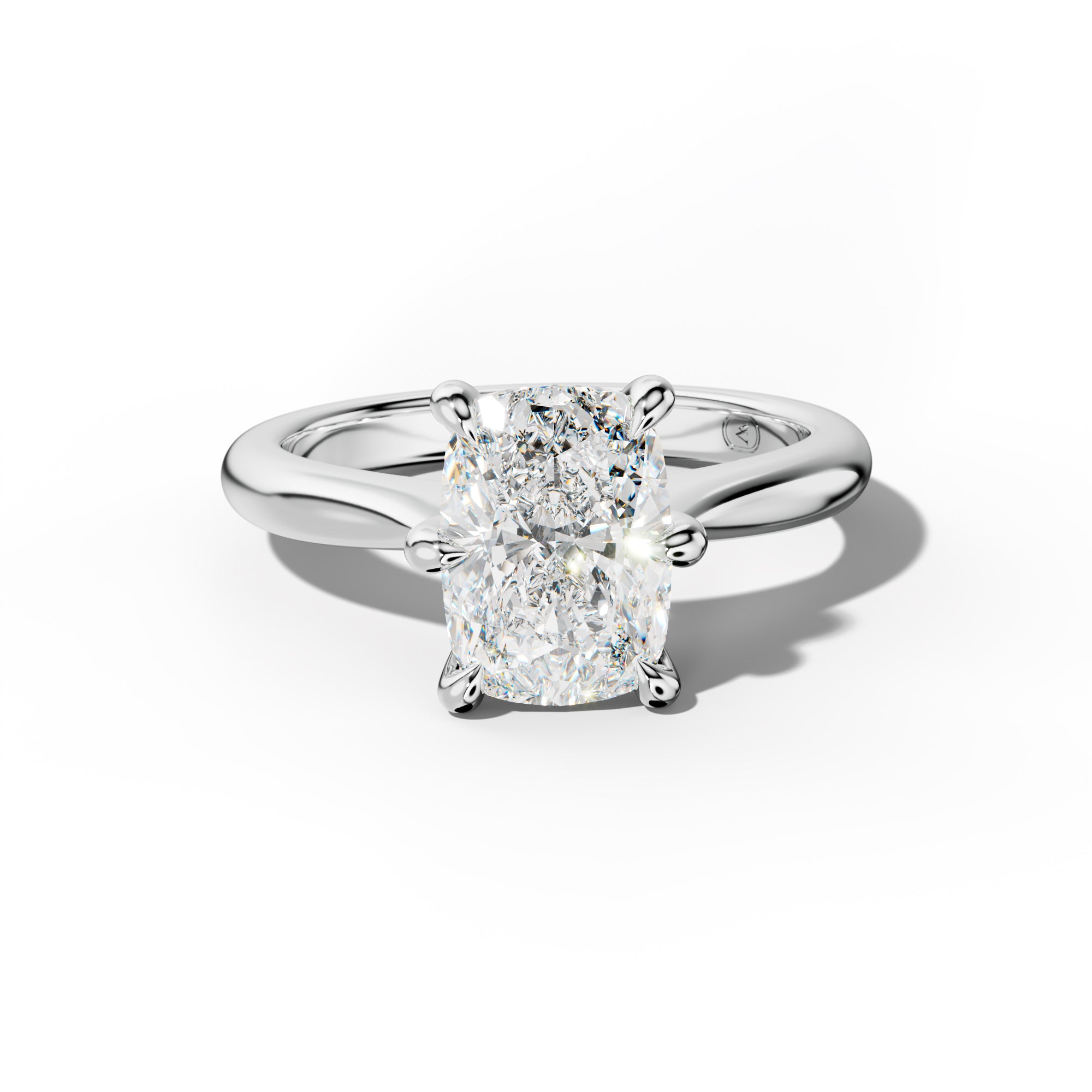 Miranda Elongated Cushion Diamond Engagement Ring
