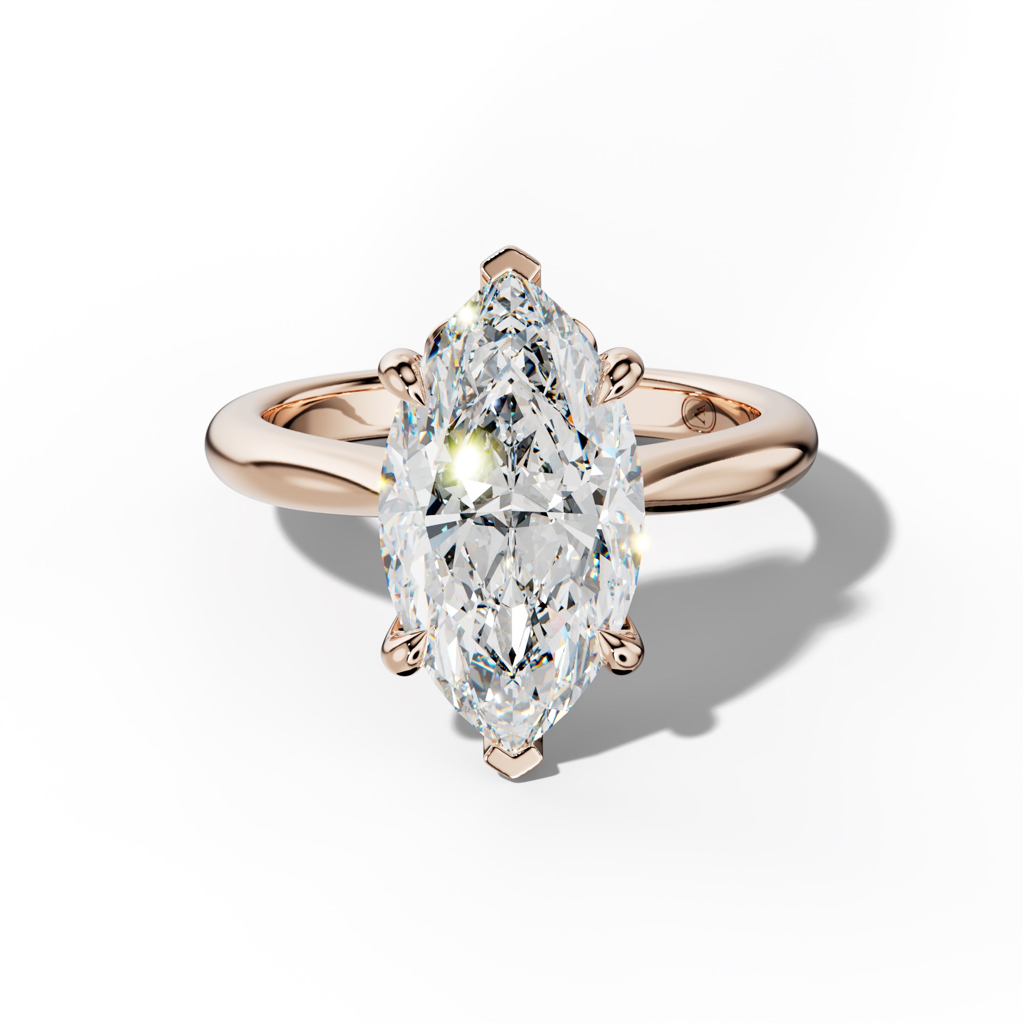Miranda Marquise Diamond Engagement Ring