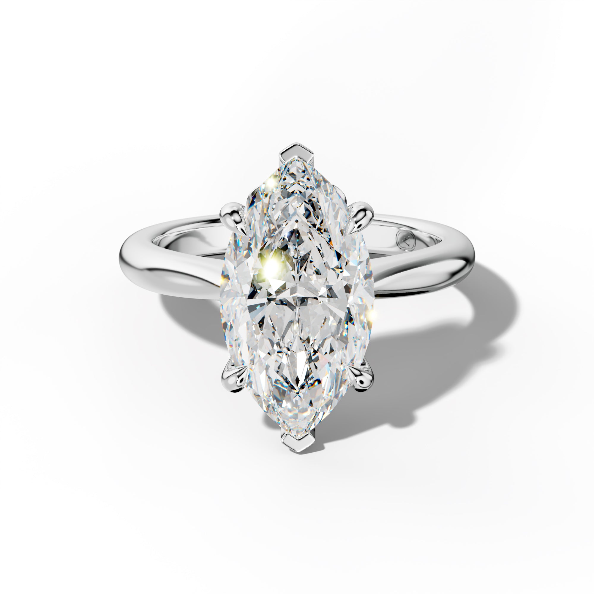 Miranda Marquise Diamond Engagement Ring