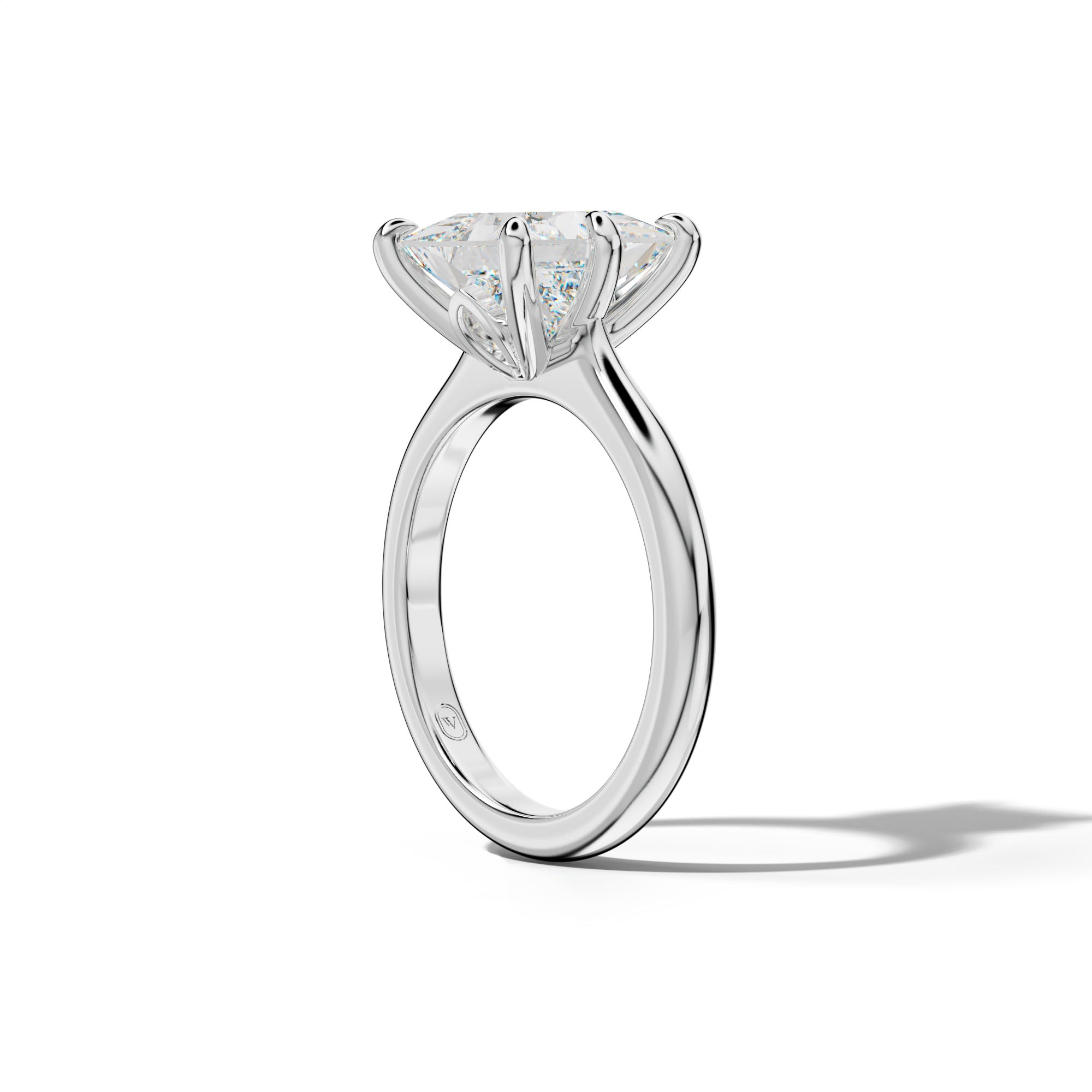 Miranda Princess Cut Engagement Ring