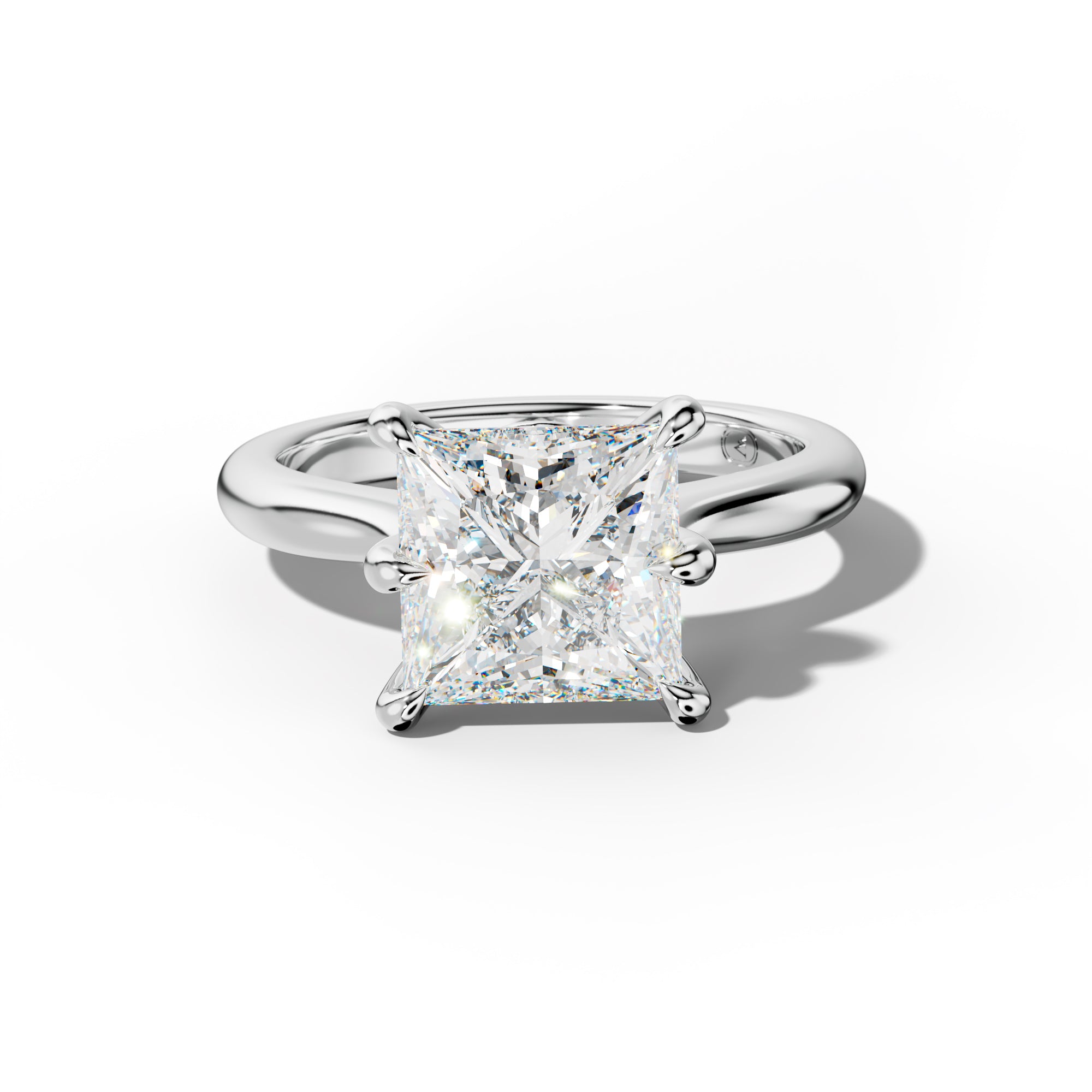 Miranda Princess Cut Engagement Ring