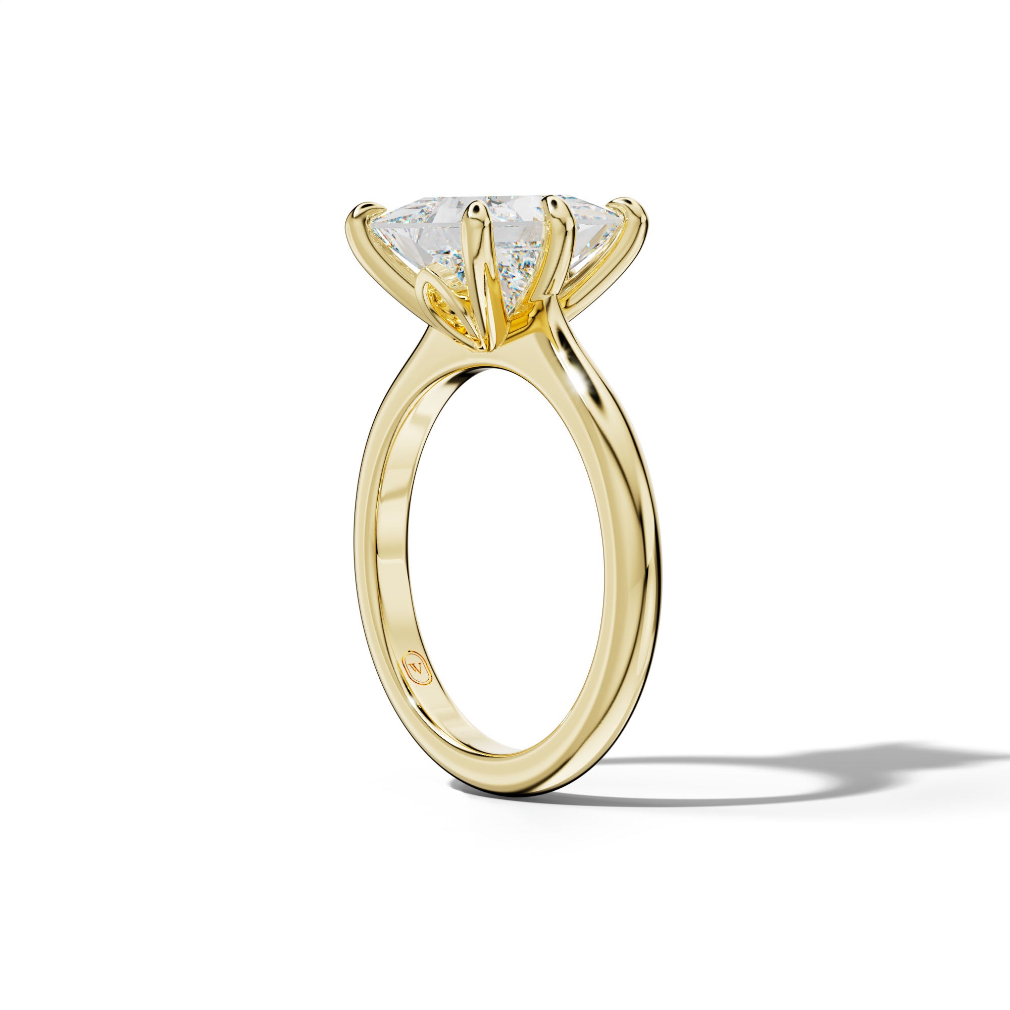 Miranda Princess Cut Engagement Ring