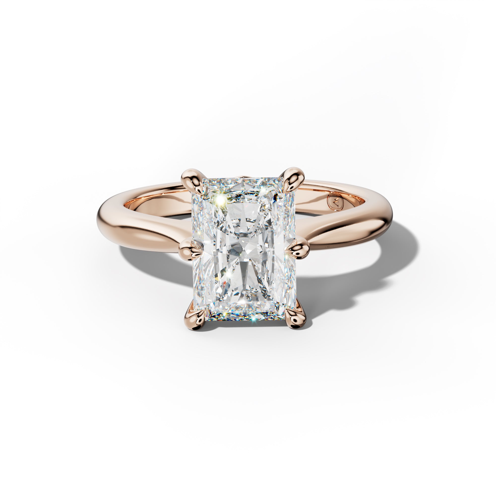 Miranda Radiant Diamond Engagement Ring
