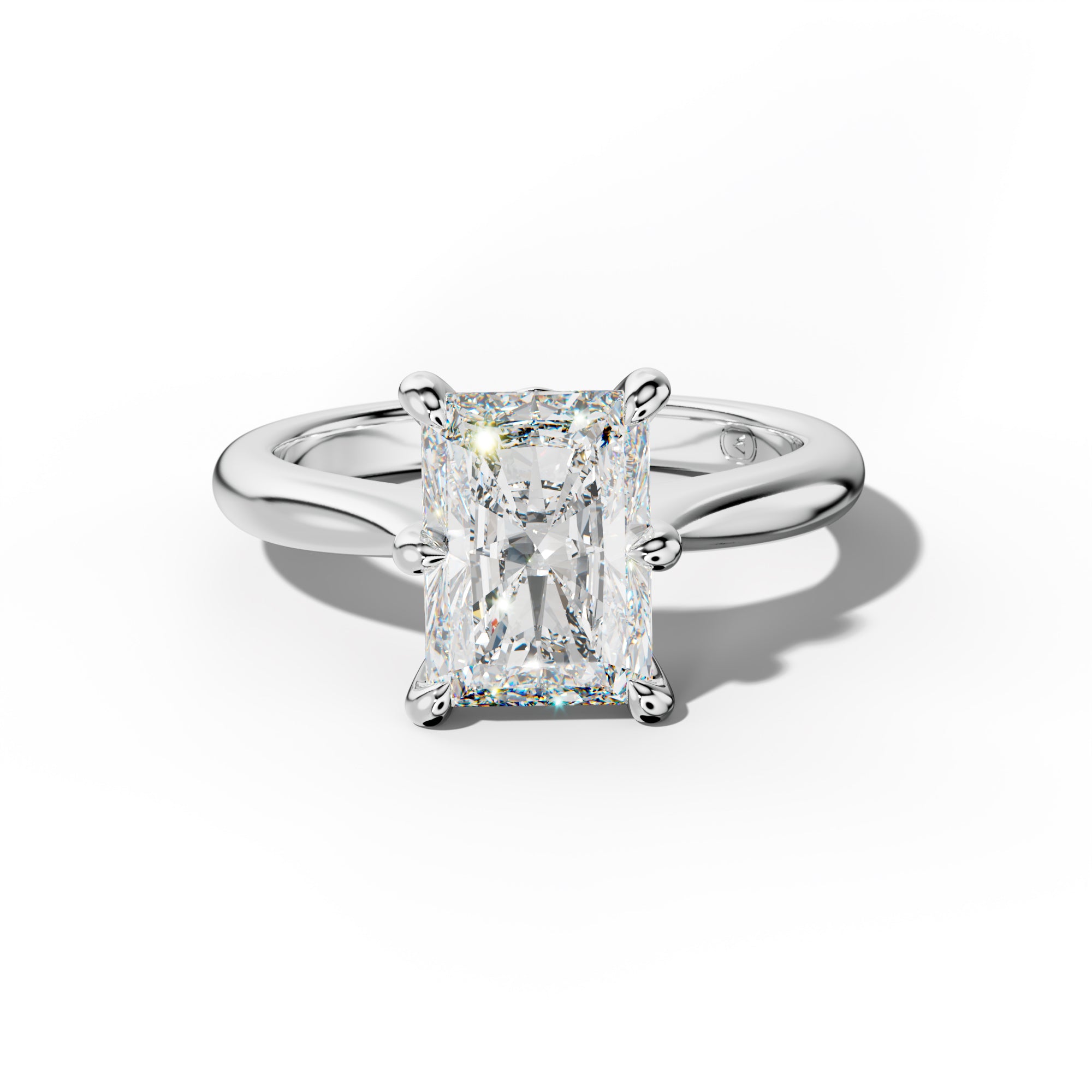 Miranda Radiant Diamond Engagement Ring