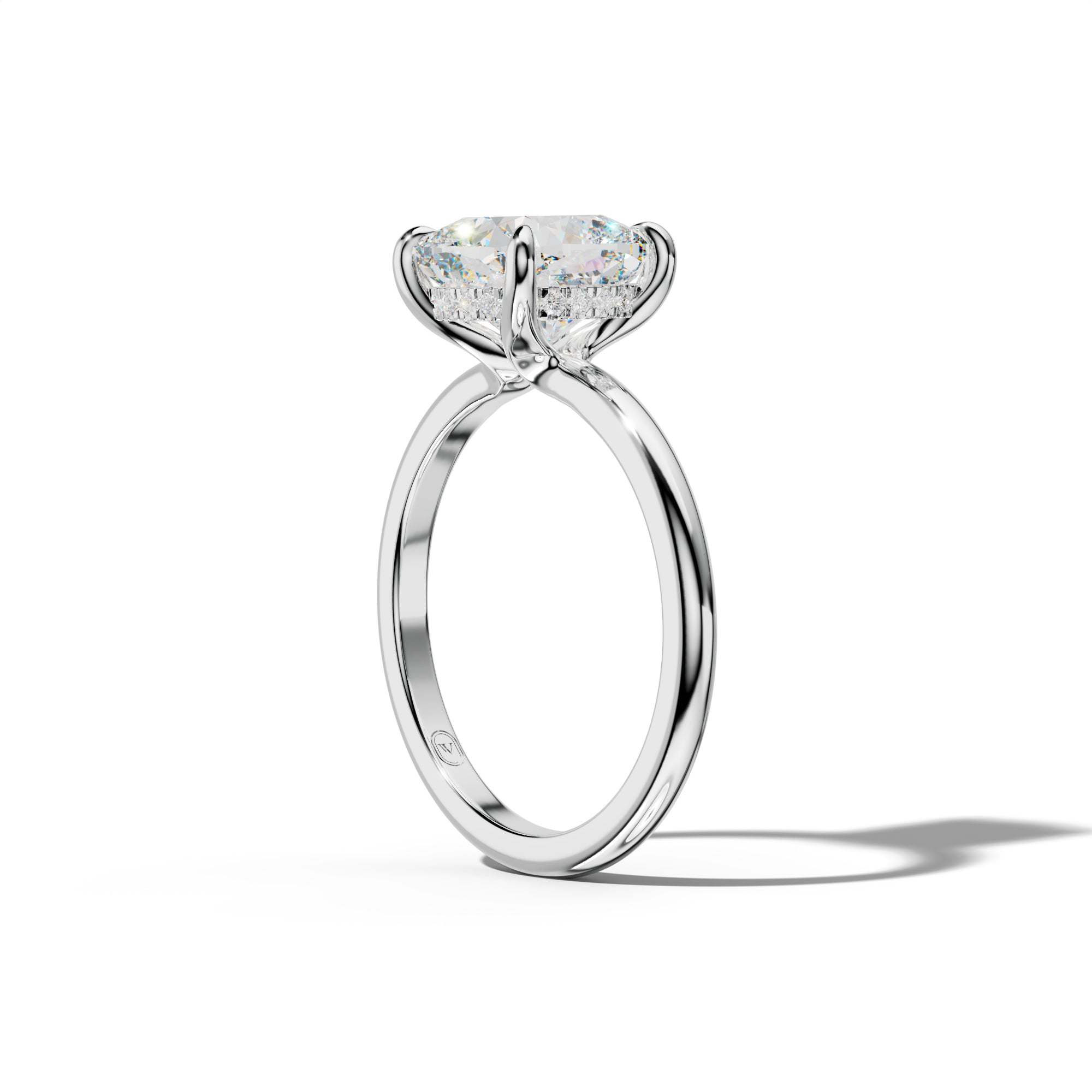 Ayla Cushion Diamond Engagement Ring
