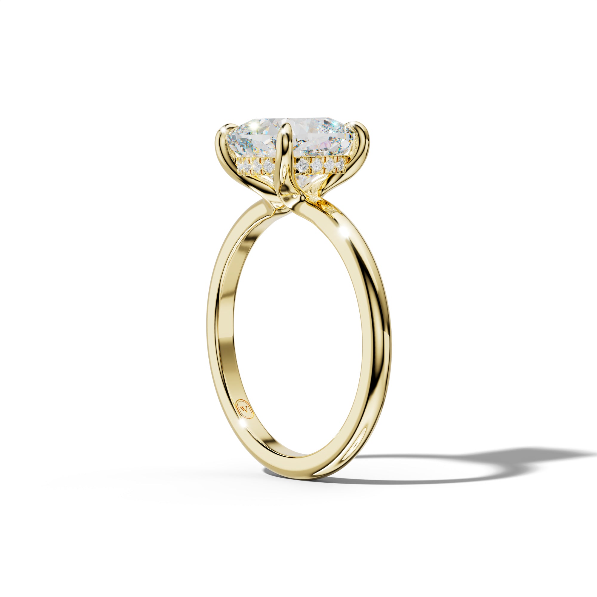 Ayla Cushion Diamond Engagement Ring