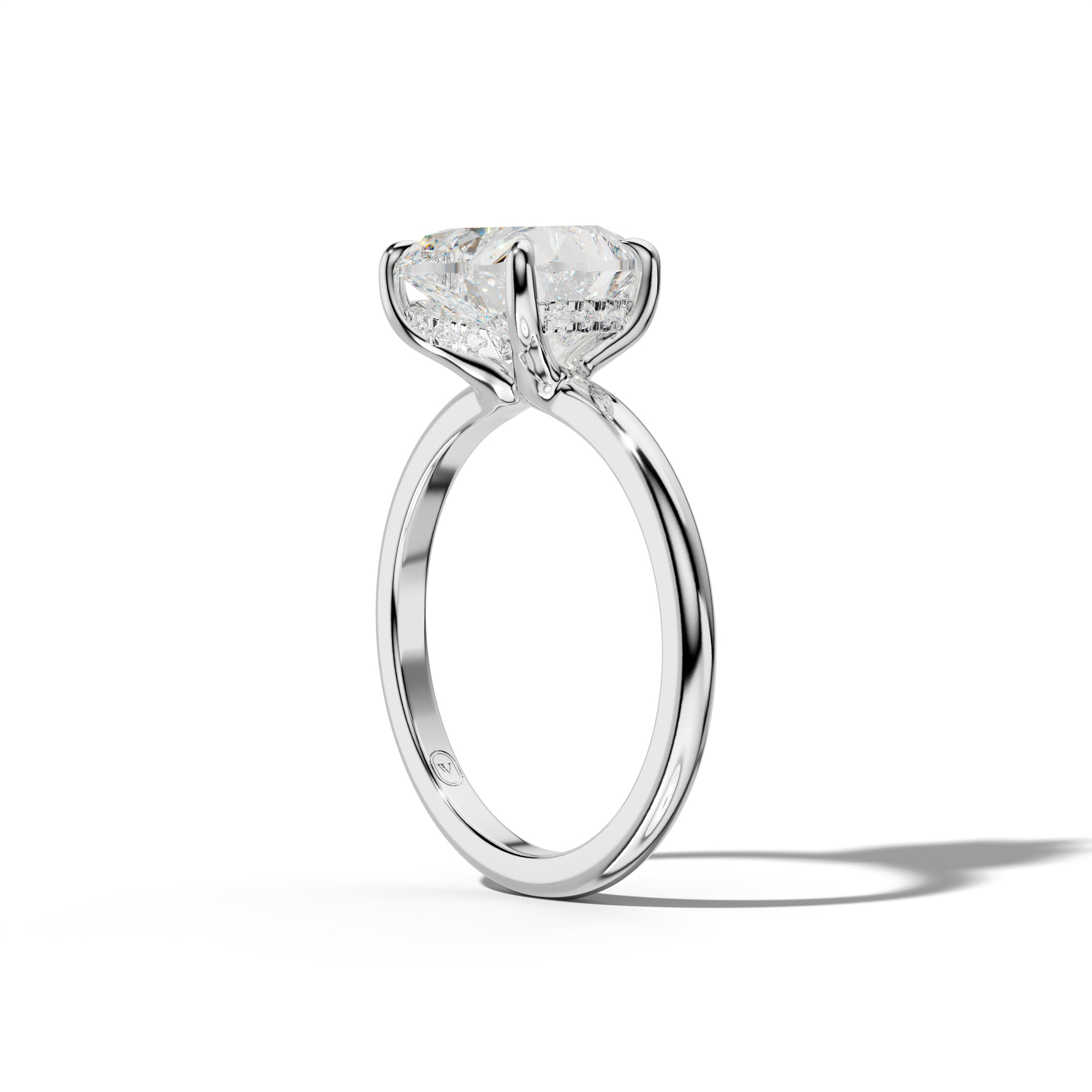 Ayla Heart Diamond Engagement Ring