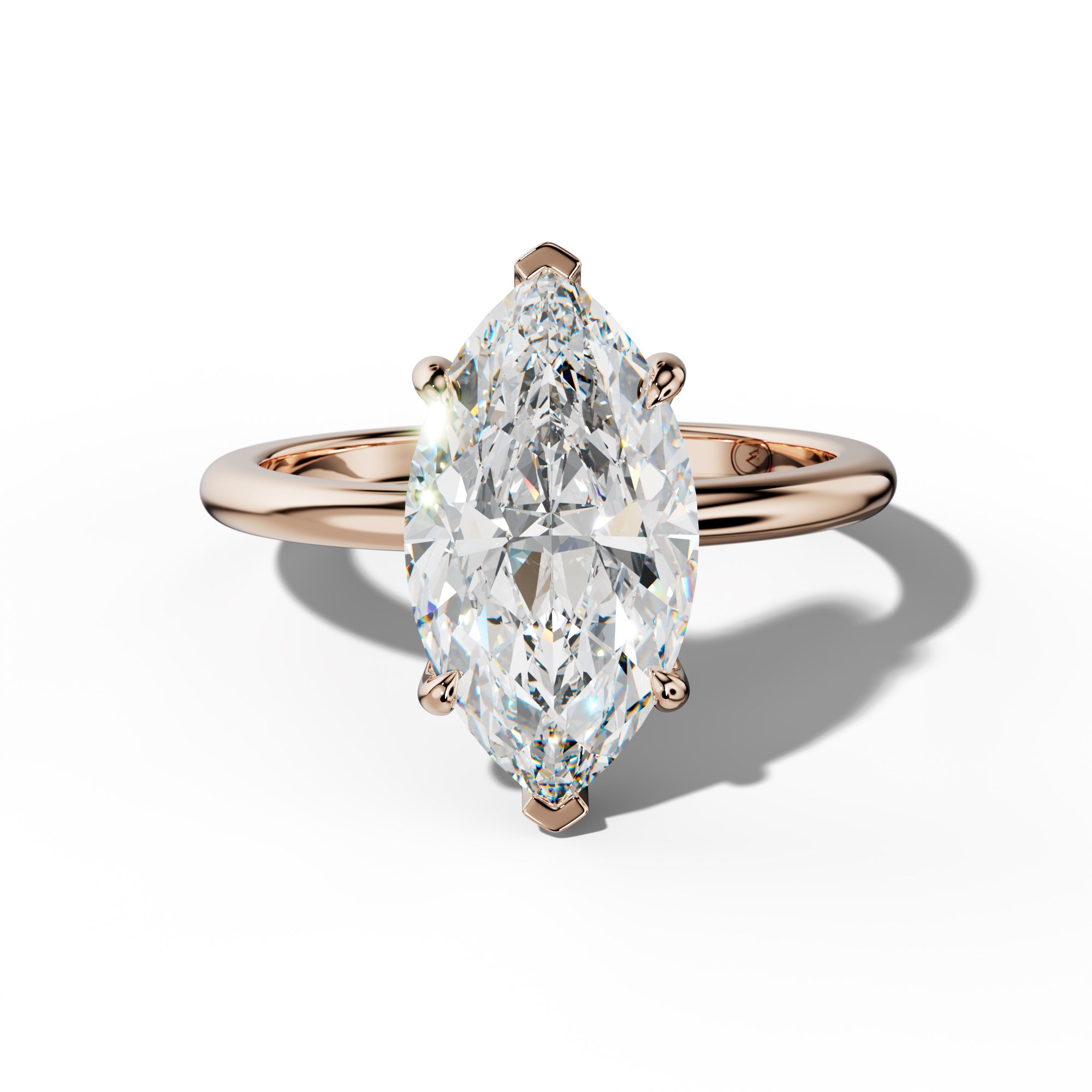 Ayla Marquise Diamond Engagement Ring