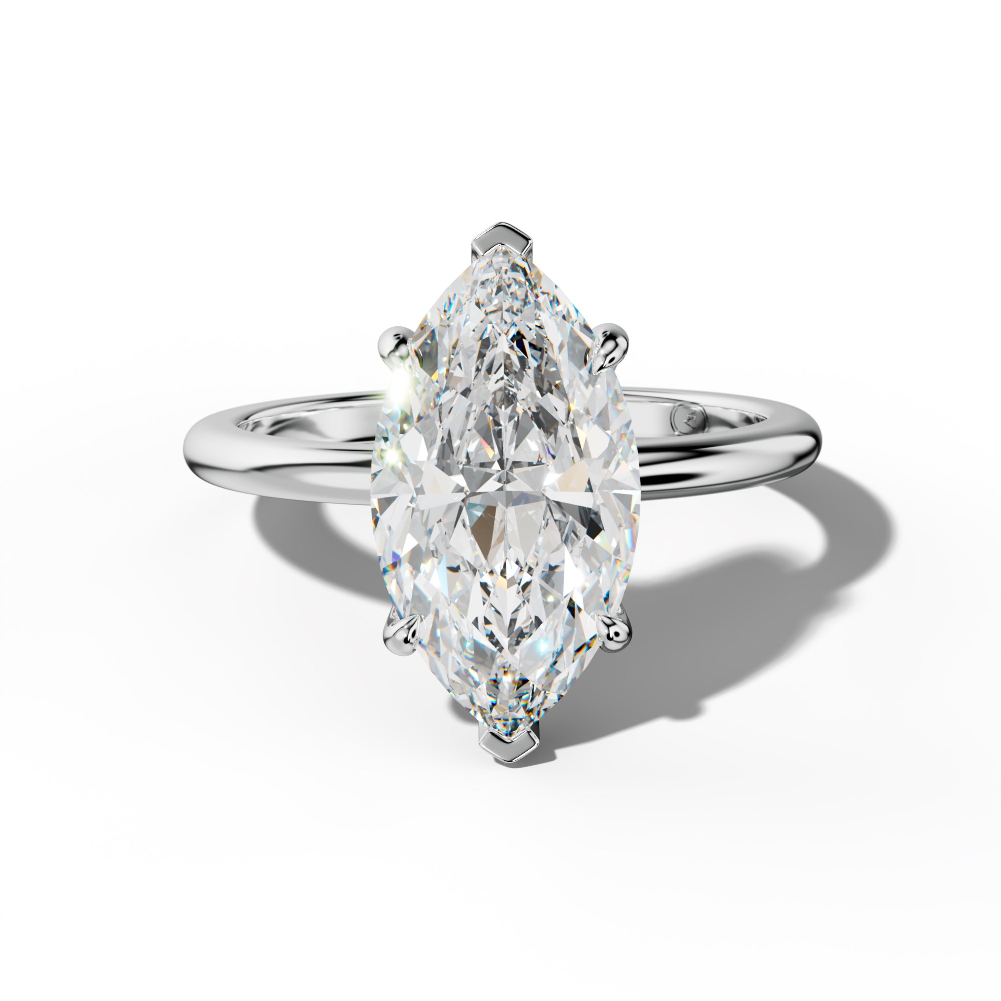 Ayla Marquise Diamond Engagement Ring