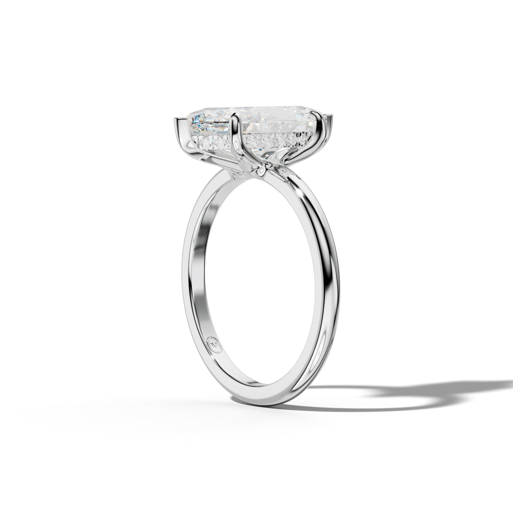 Ayla Marquise Diamond Engagement Ring