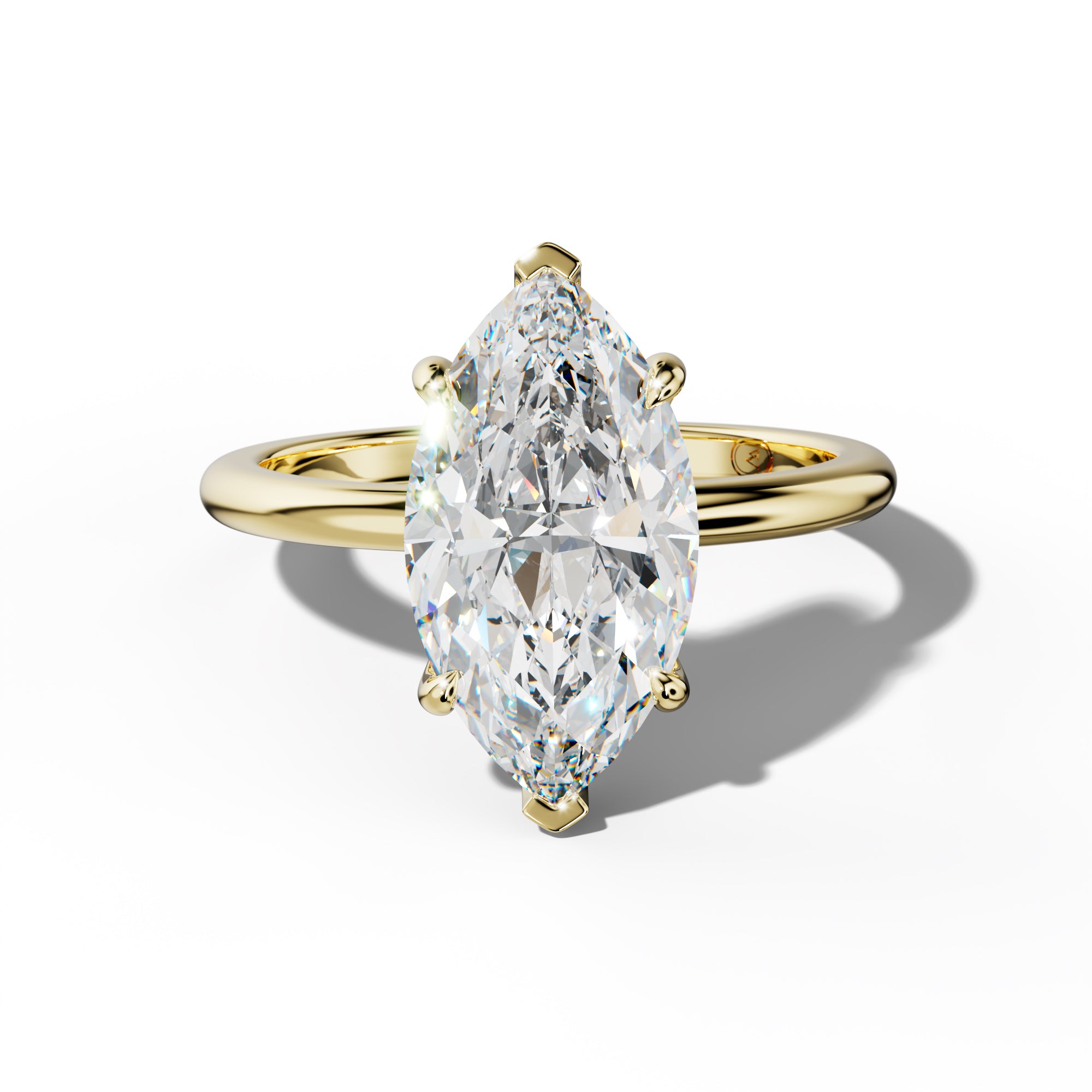 Ayla Marquise Diamond Engagement Ring