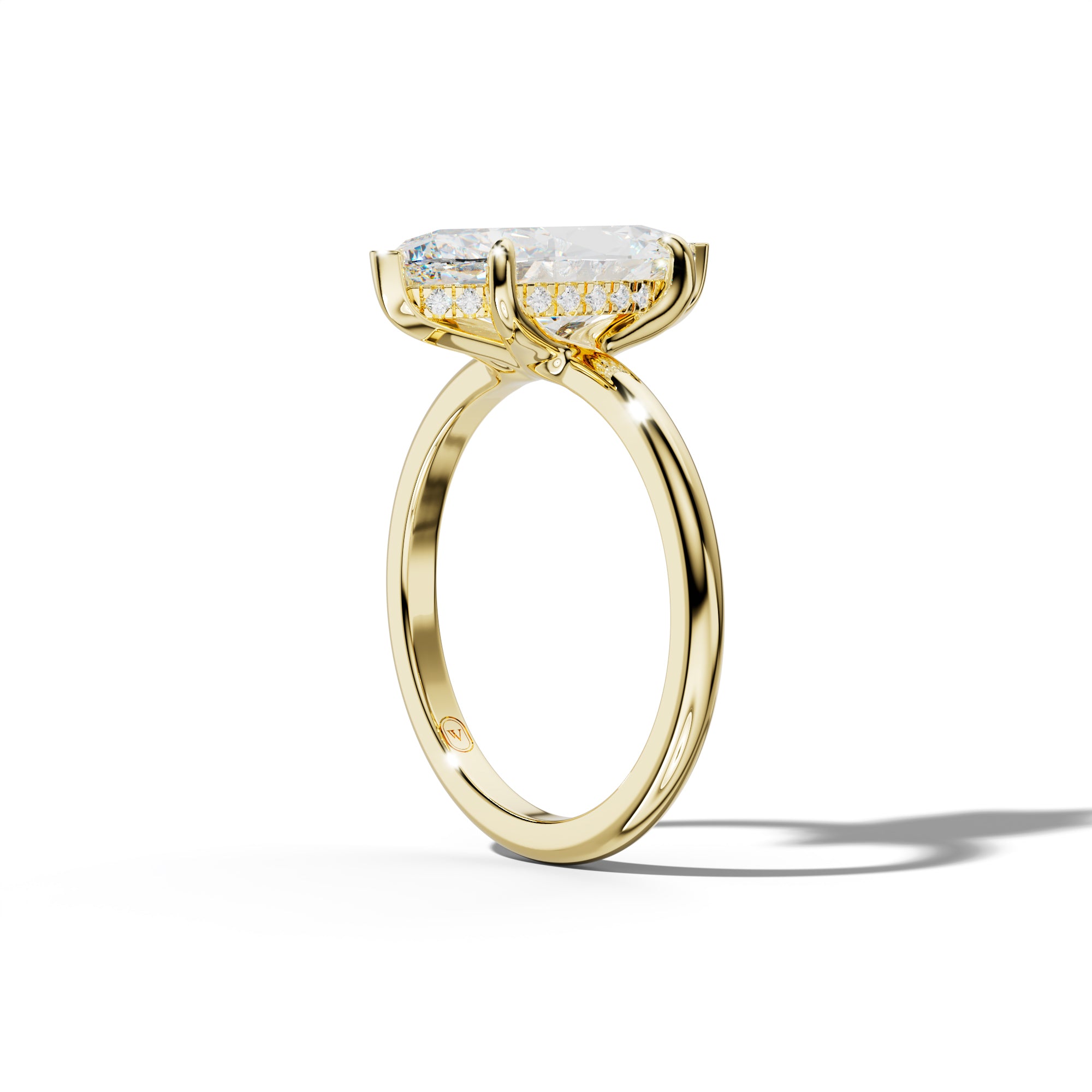 Ayla Marquise Diamond Engagement Ring