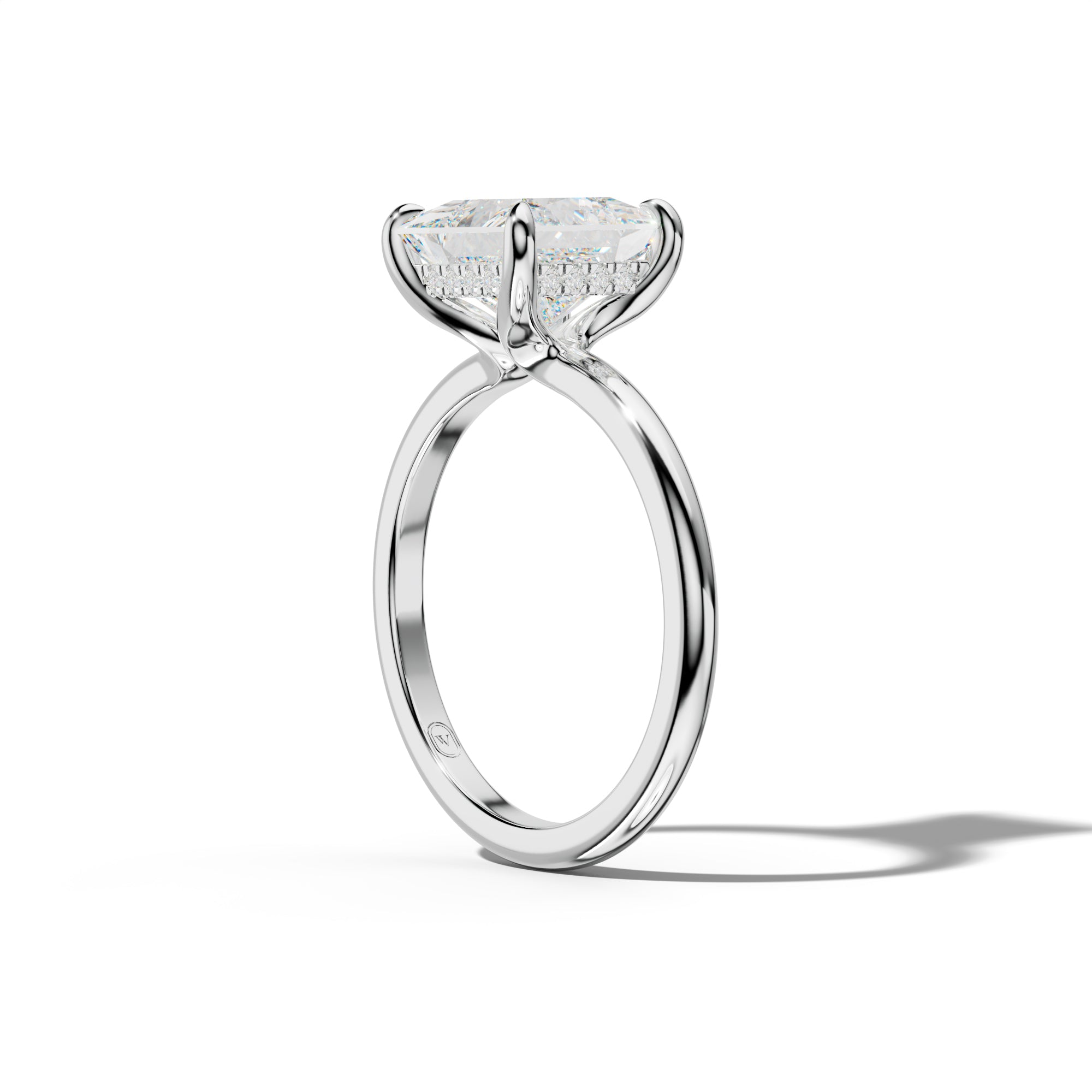 Ayla Princess Cut Engagement Ring