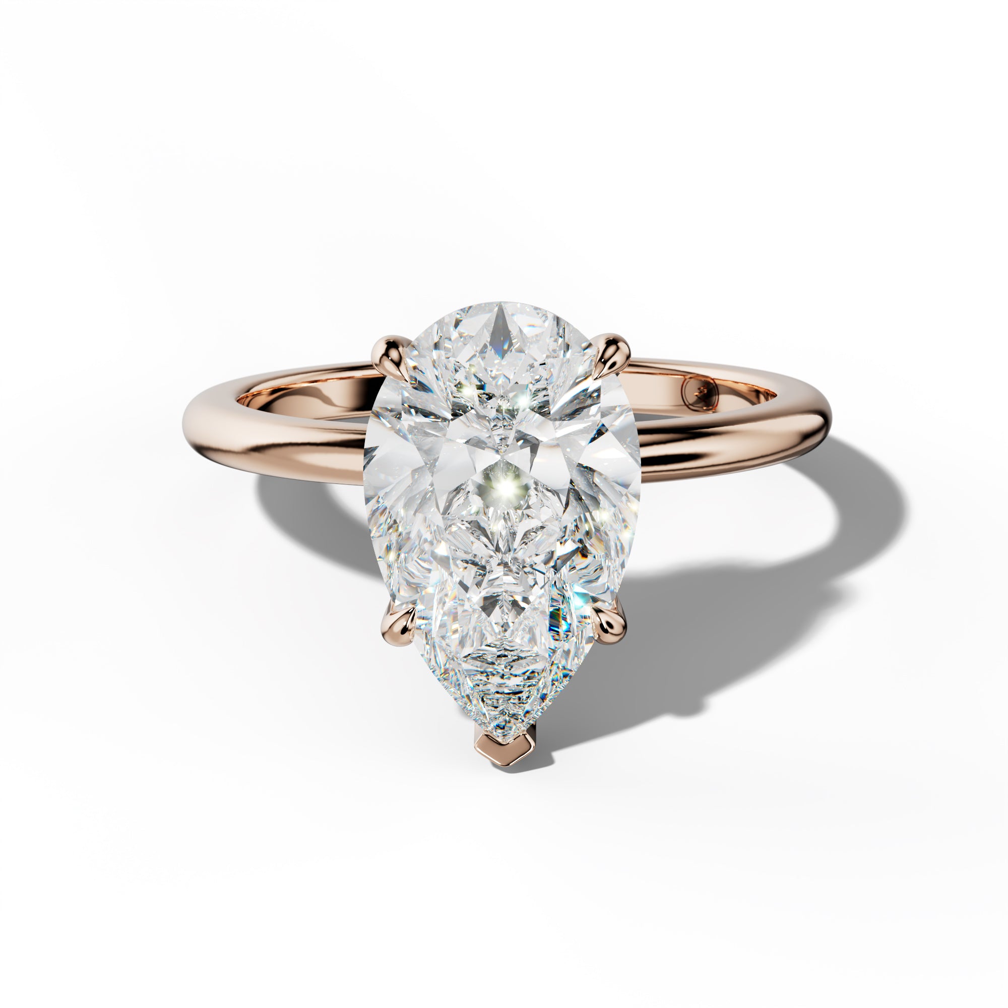 Ayla Pear Shape Engagement Ring