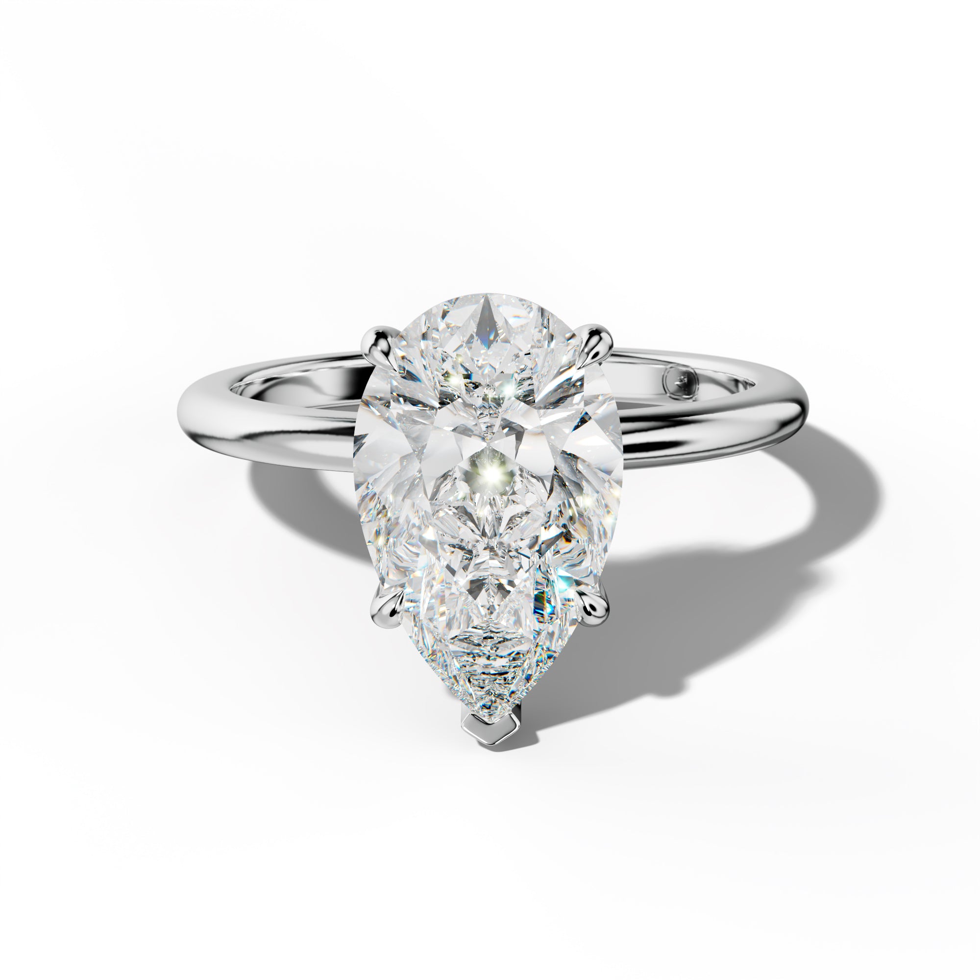 Ayla Pear Shape Engagement Ring