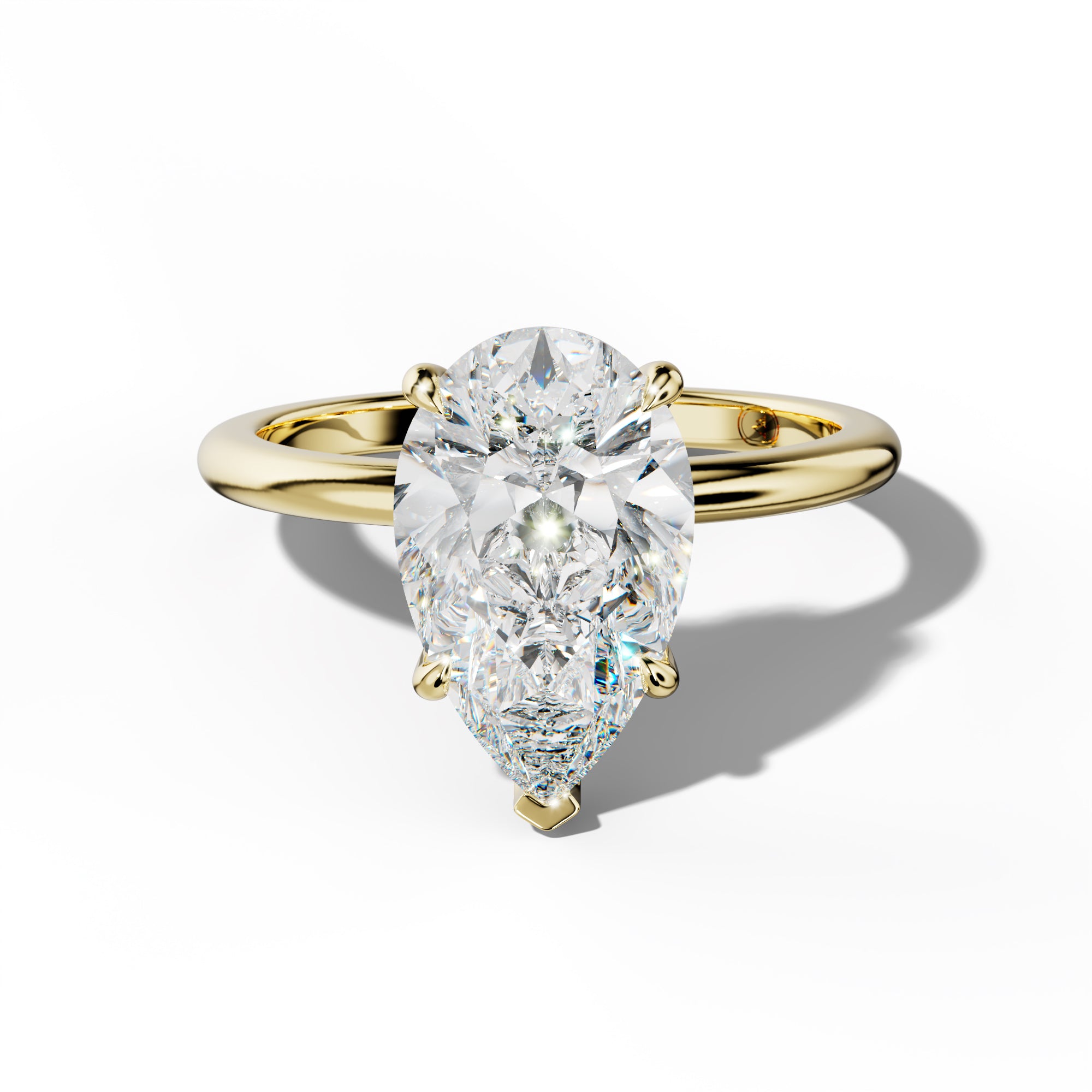 Ayla Pear Shape Engagement Ring