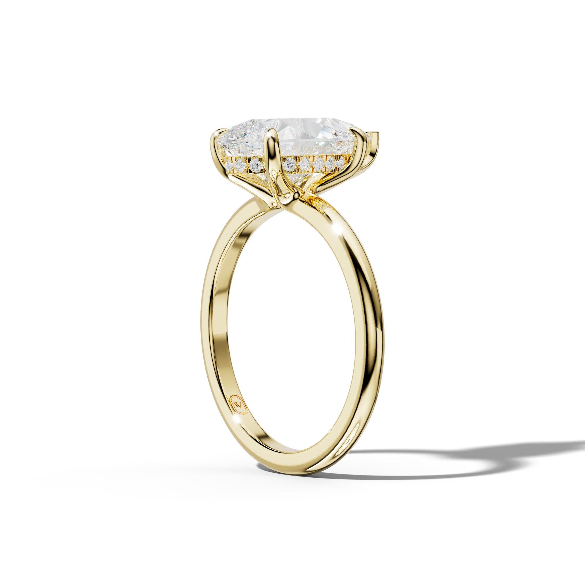Ayla Pear Shape Engagement Ring