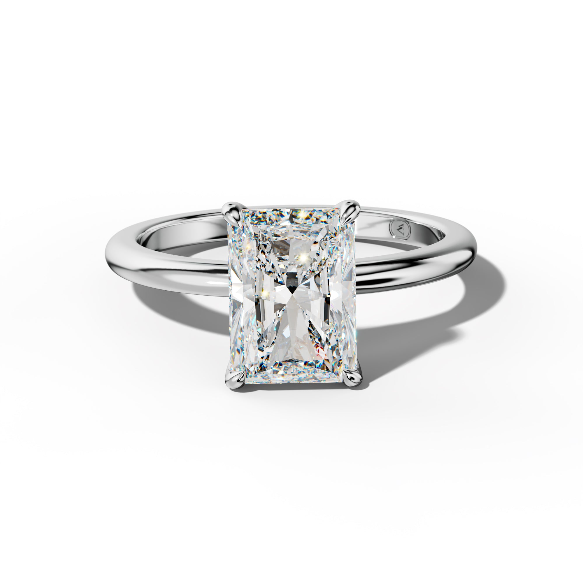 Ayla Radiant Diamond Engagement Ring