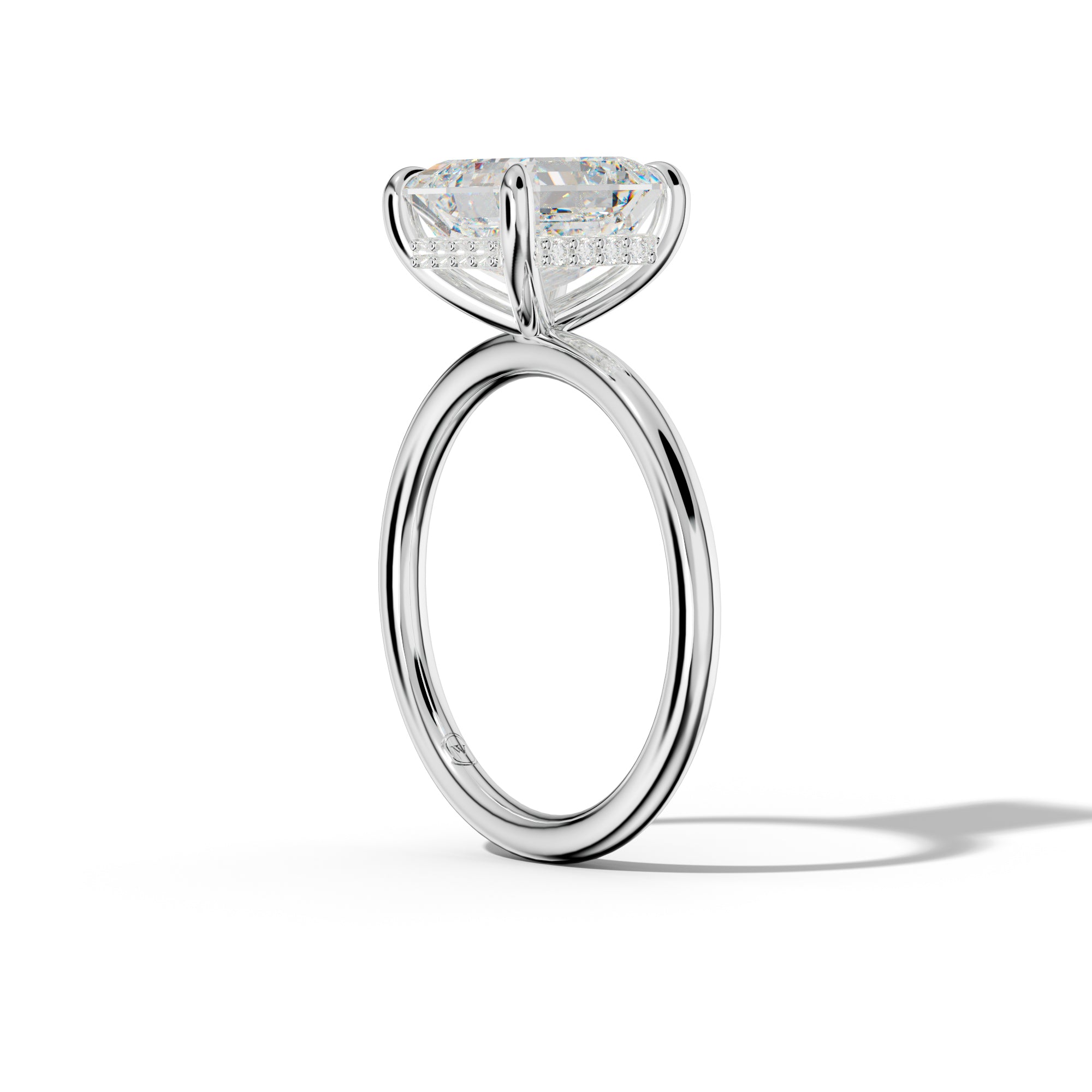 Siya Asscher Diamond  Engagement Ring