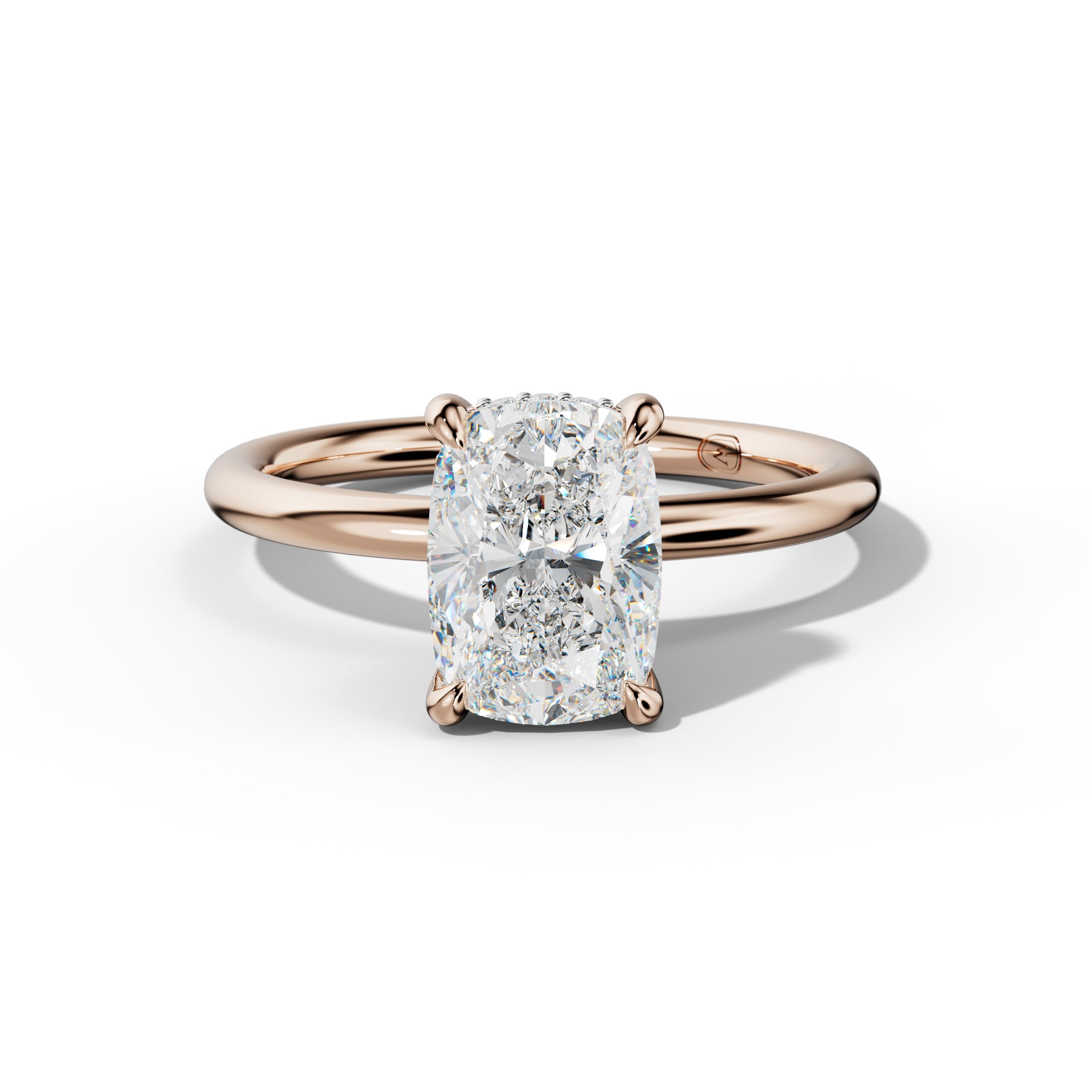 Siya Elongated Cushion Diamond Engagement Ring
